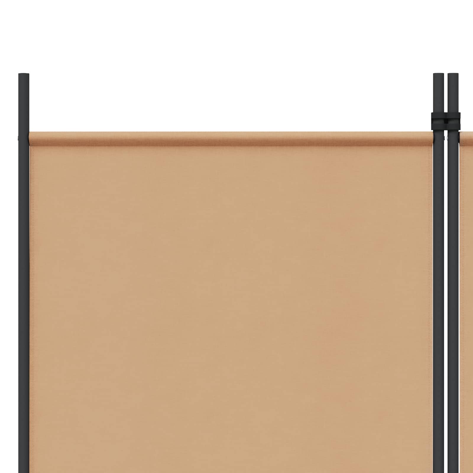 5-Panelni Pregrađivač Bež 250 x 200 cm Tkanina