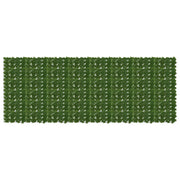 Zaslon za balkon s lišćem Zelena 400 x 150 cm