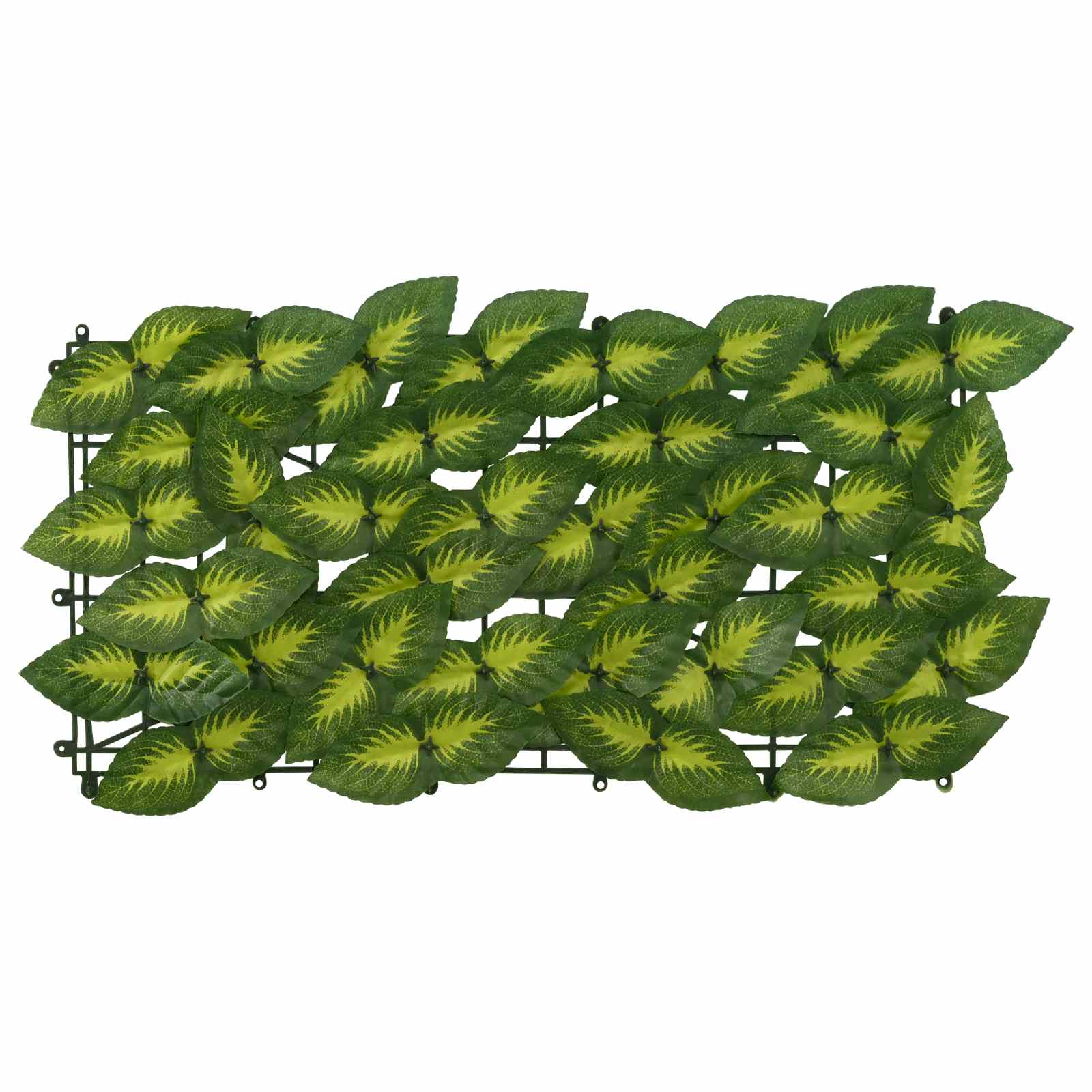 Zaslon za balkon s lišćem Zelena i žuta 200 x 75 cm