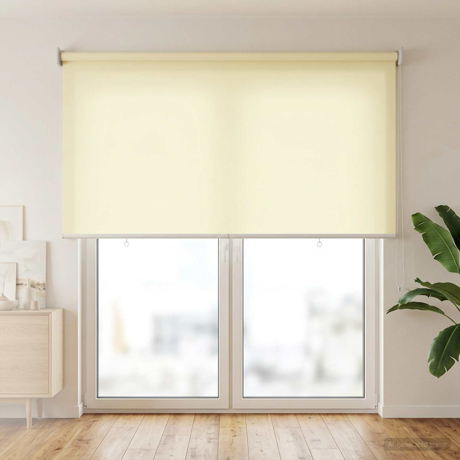 Rolo zavjesa za vanjsku uporabu s UV zaštitom Krem 120 x 230 cm