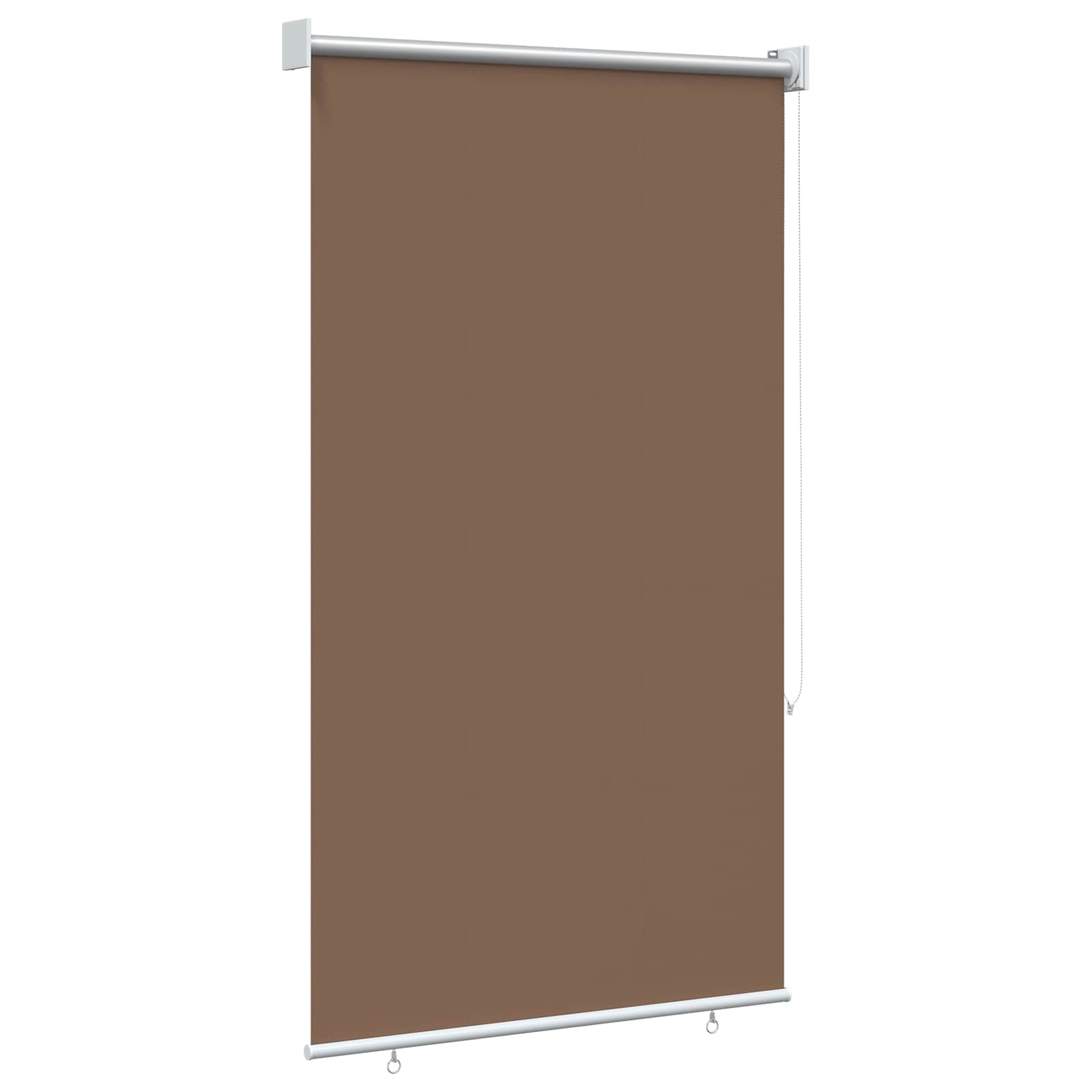 Roleta zaštita od UV zračenja Sivosmeđa 100 x 140 cm Poliester