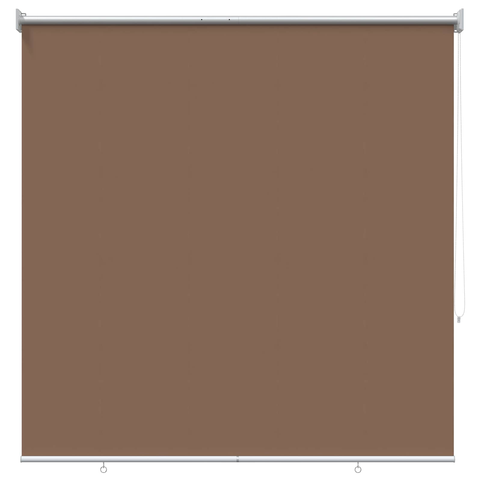 Roleta zaštita od UV zračenja Sivosmeđa 140 x 140 cm Poliester