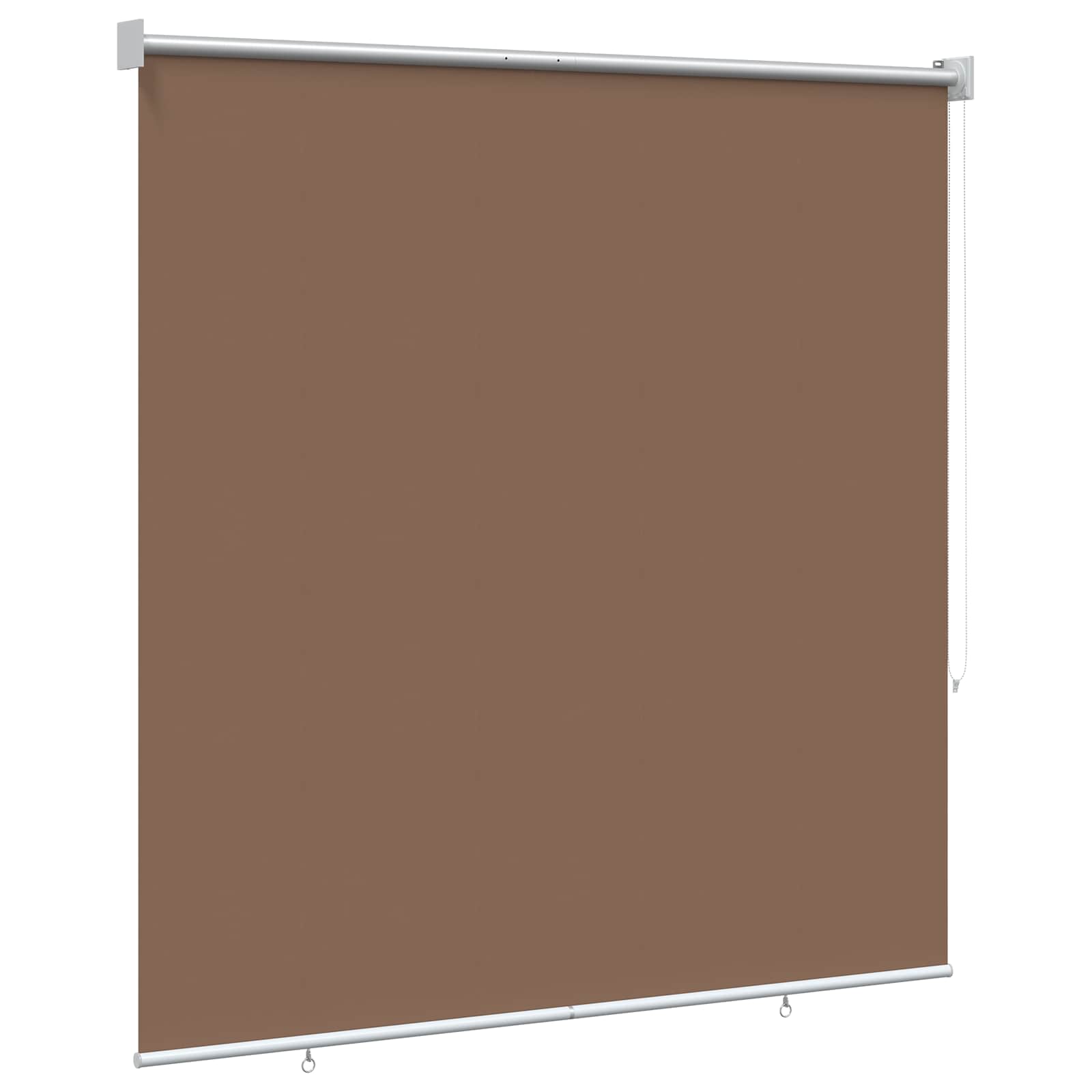 Roleta zaštita od UV zračenja Sivosmeđa 120 x 230 cm Poliester