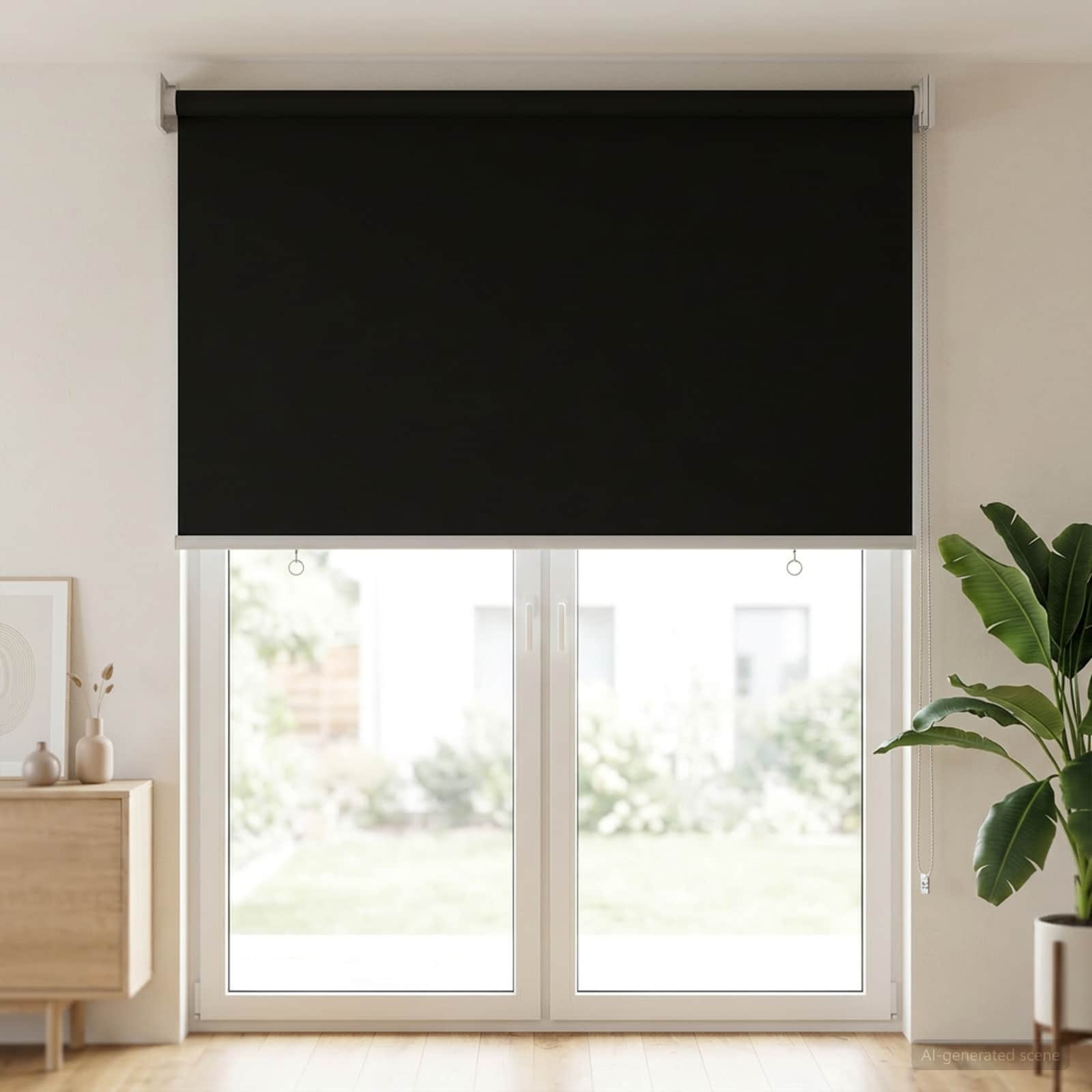 Roleta zaštita od UV zračenja Antracit 80 x 230 cm Poliester