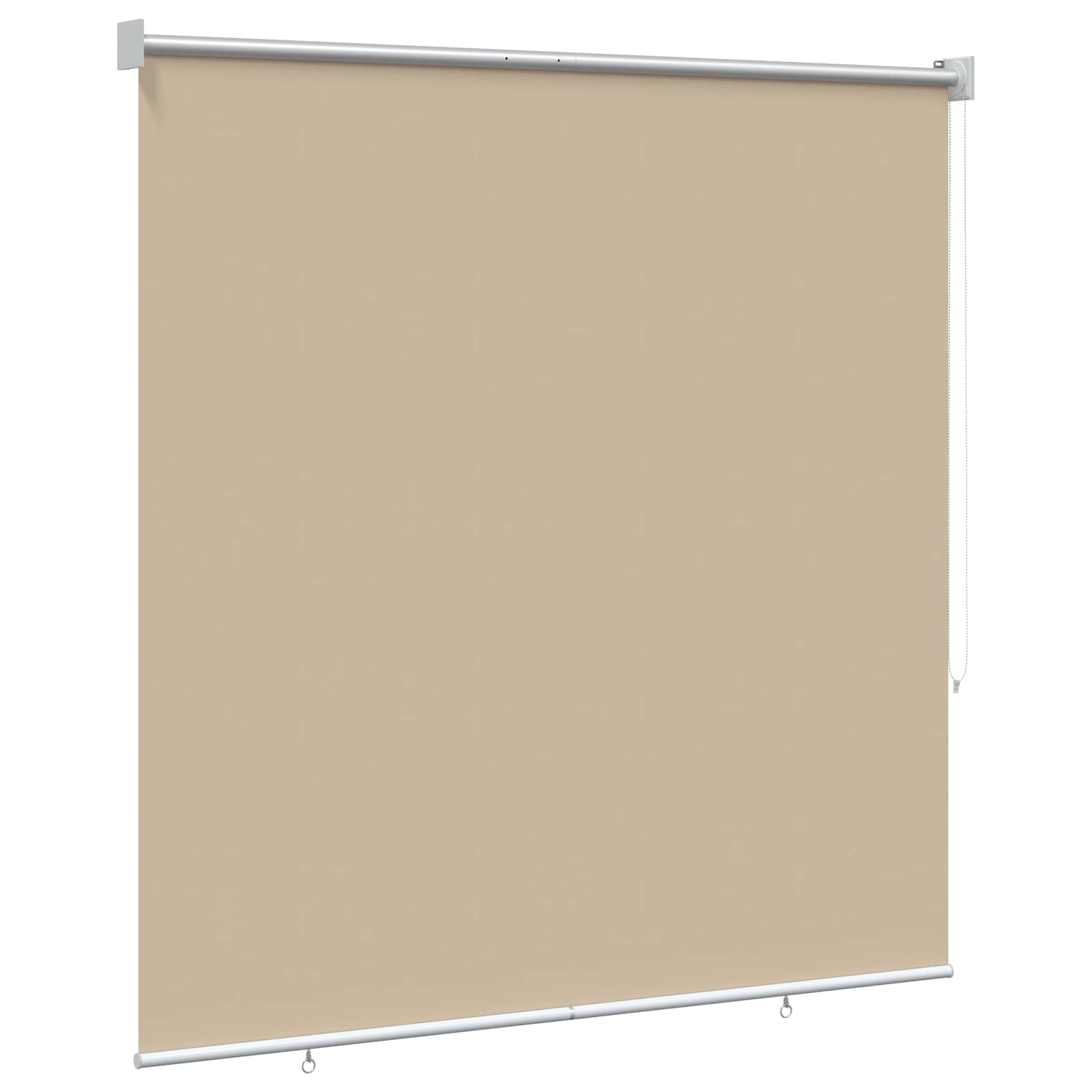 Roleta zaštita od UV zračenja Bež 120 x 140 cm Poliester