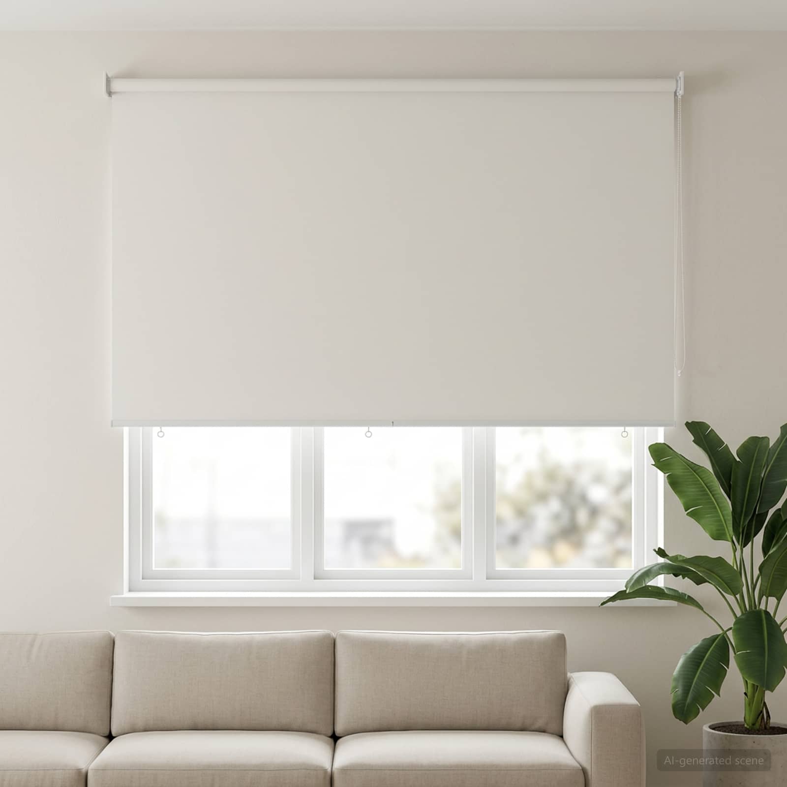 Roleta zaštita od UV zračenja Bijela 200 x 140 cm Poliester