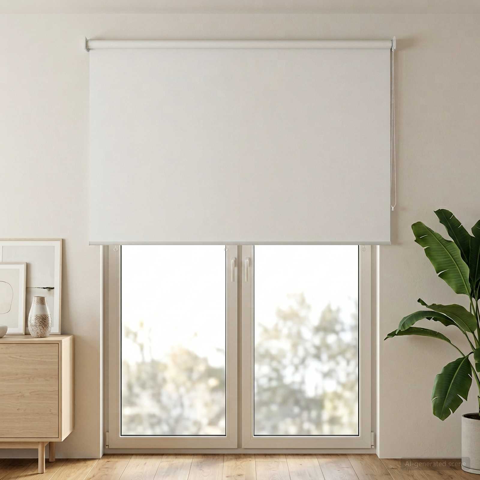 Roleta zaštita od UV zračenja Bijela 180 x 230 cm Poliester
