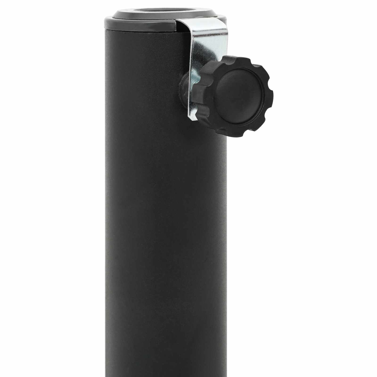 Postolje za suncobrane za stupove promjera 25–50 mm Crna