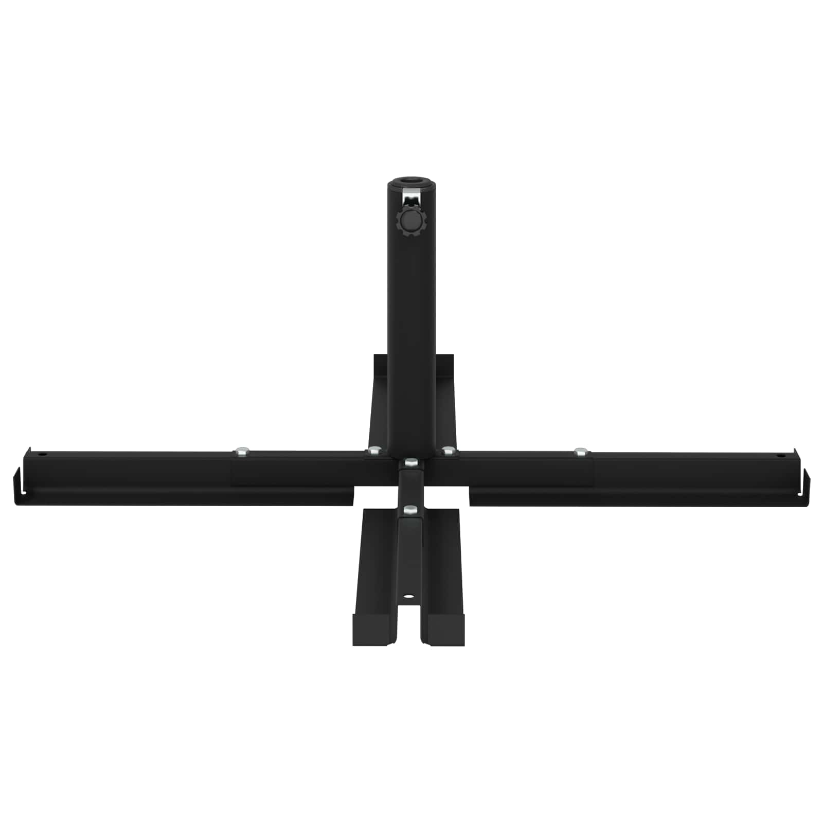Postolje za suncobrane za stupove promjera 25–50 mm Crna