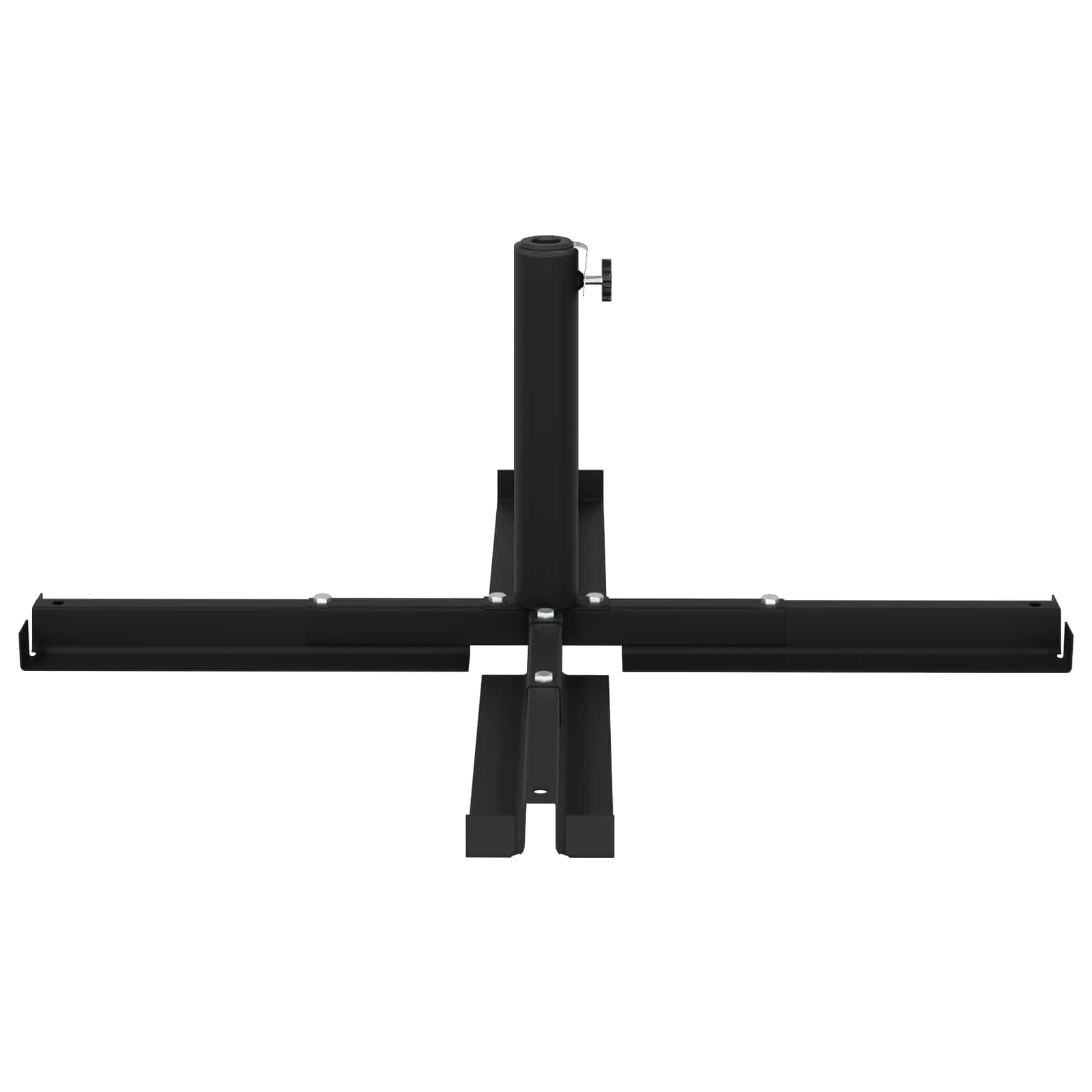 Postolje za suncobrane za stupove promjera 25–50 mm Crna