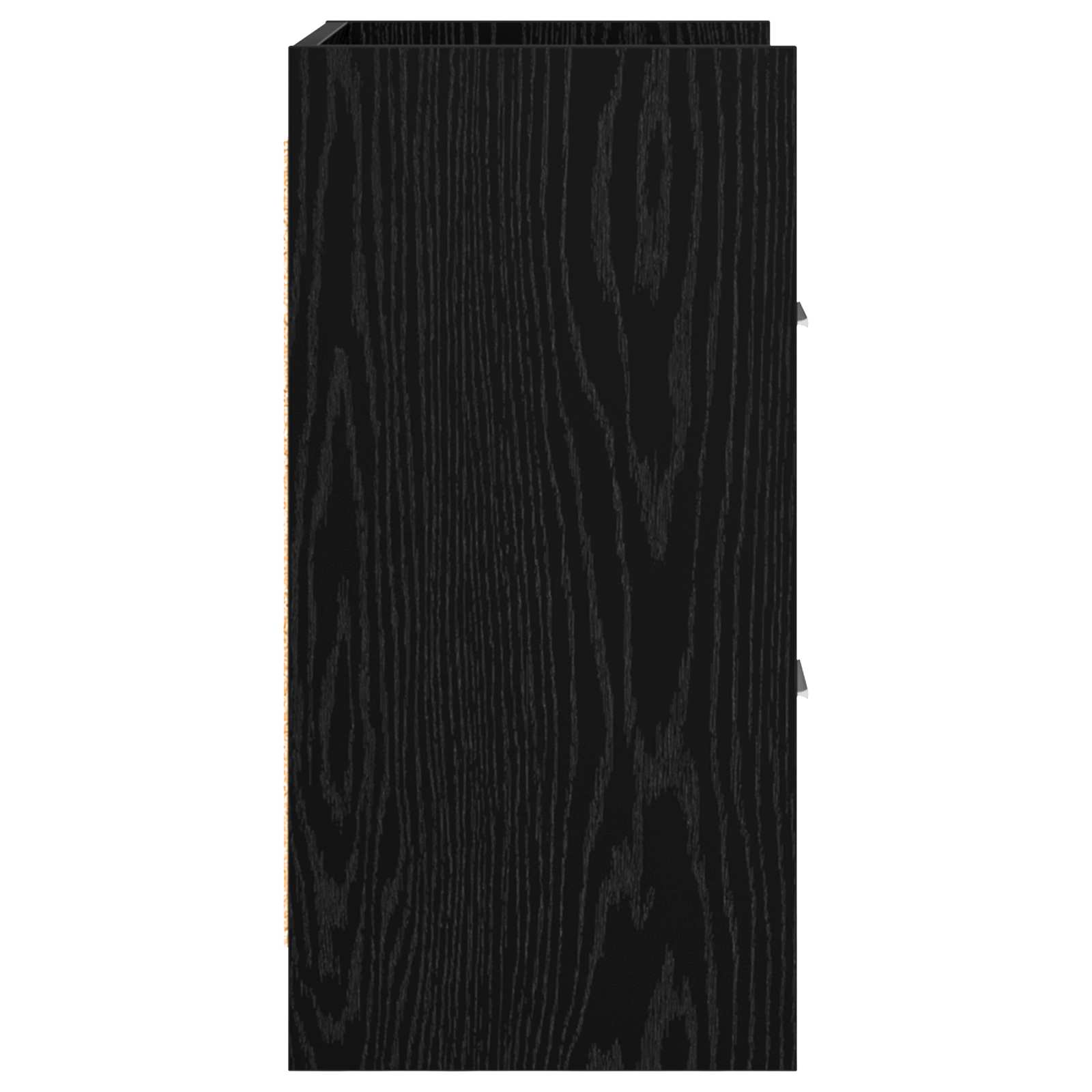 Noćni ormarići 2 pcs Crni hrast 40 x 30 x 60 cm