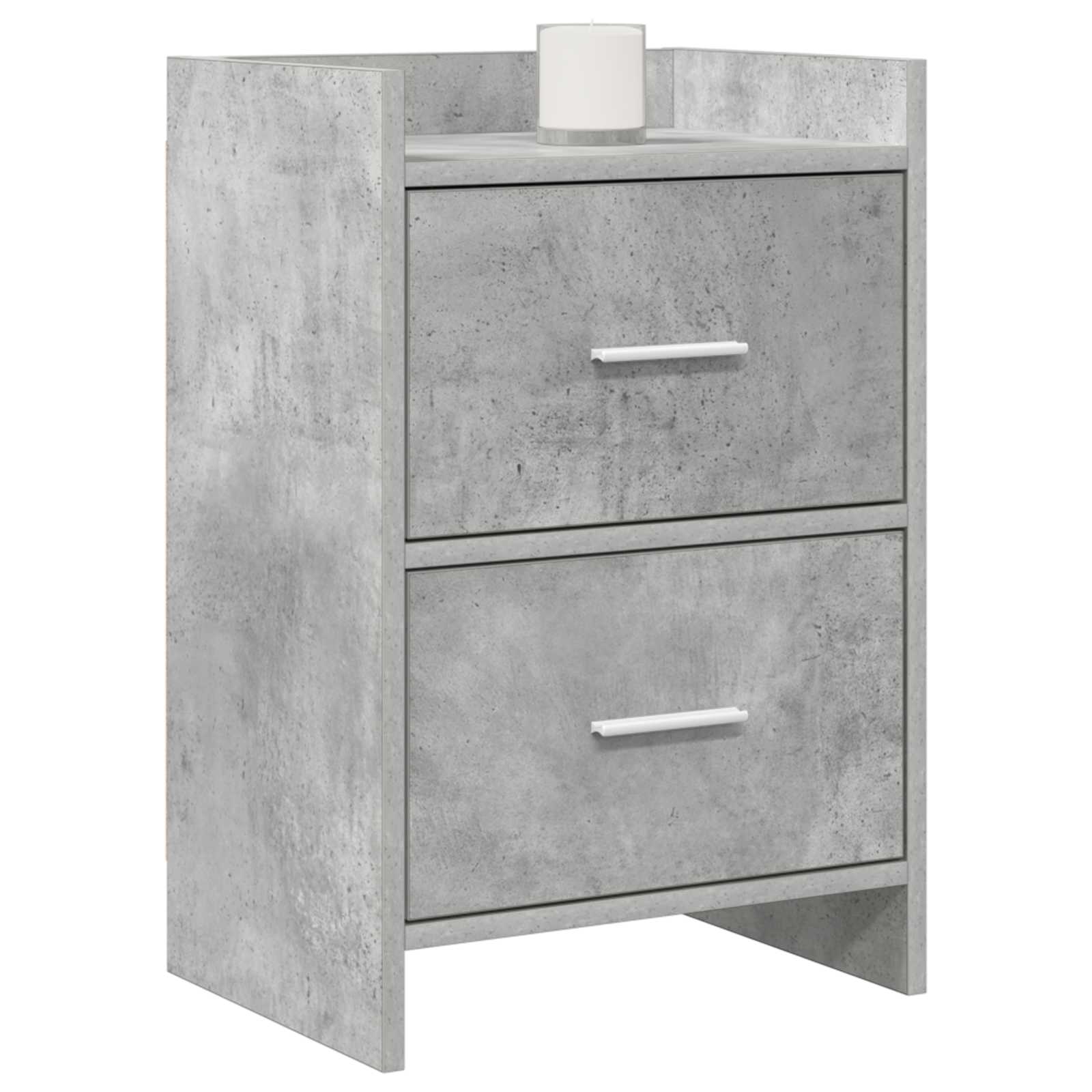 Noćni ormarići Betonska siva 40 x 30 x 60 cm Konstruirano drvo