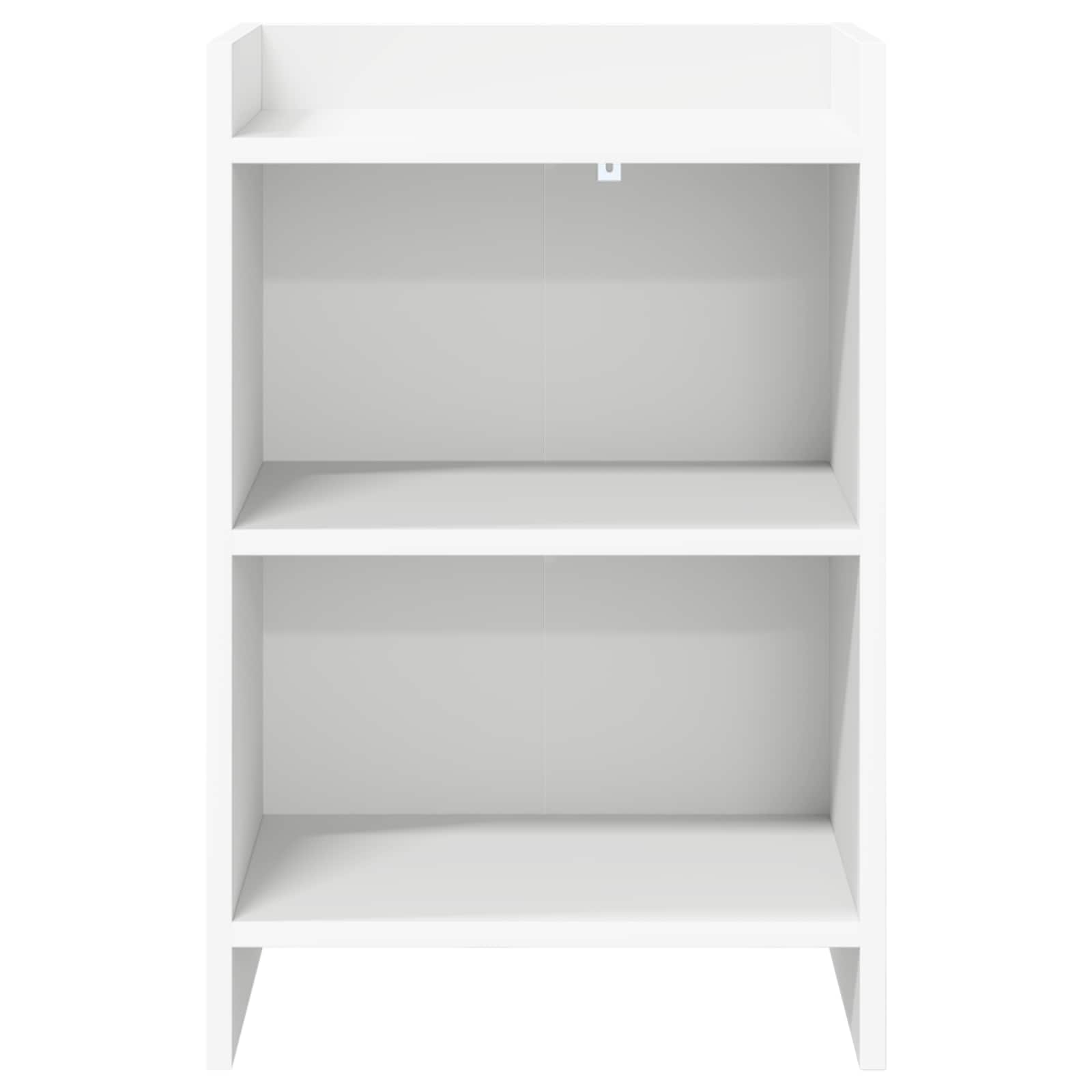 Noćni ormarići 2 pcs Bijela 40 x 30 x 60 cm Konstruirano drvo