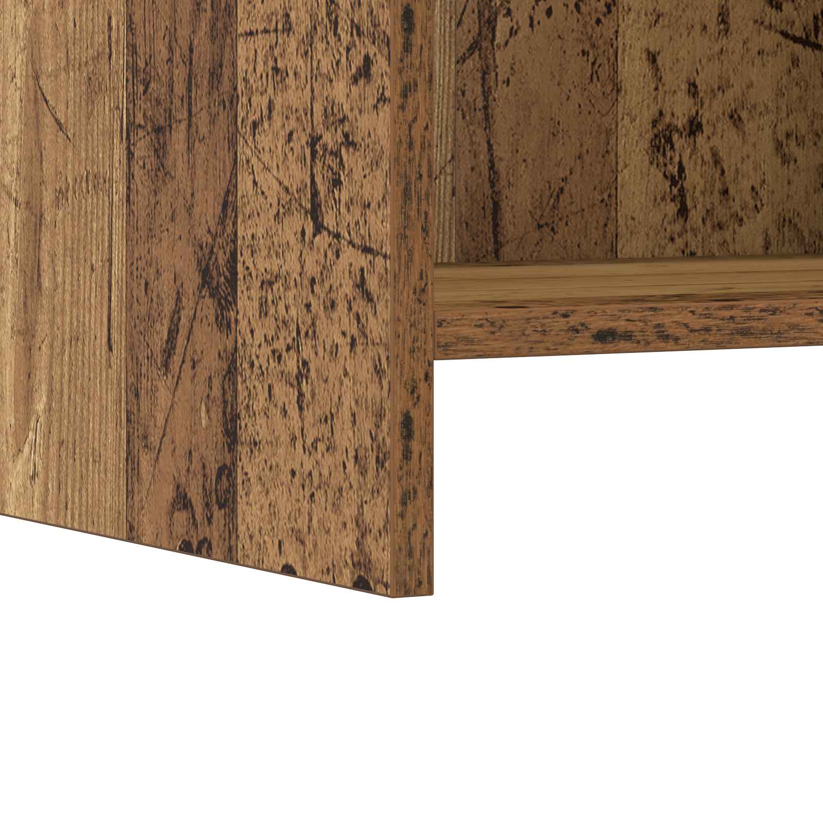 Noćni ormarići 2 pcs Staro drvo 40 x 30 x 60 cm