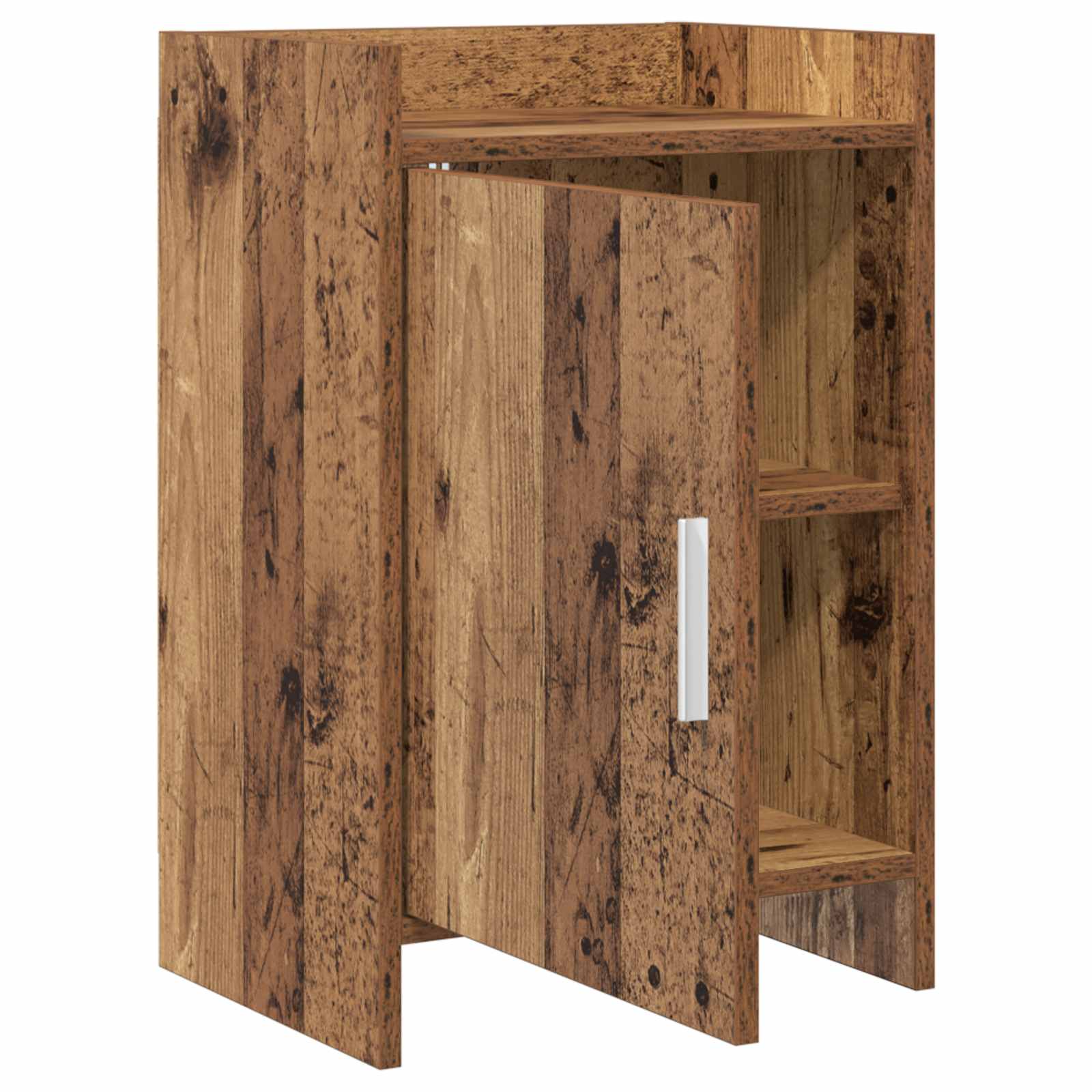 Noćni ormarići 2 pcs Staro drvo 40 x 30 x 60 cm