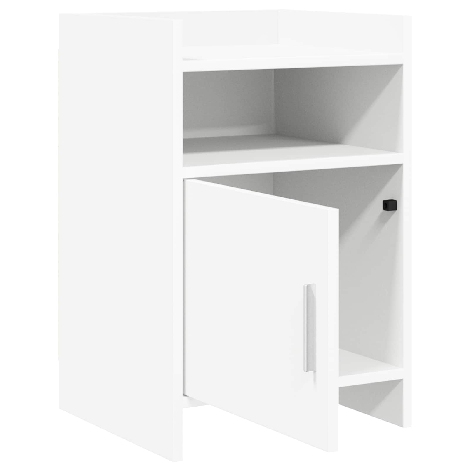 Noćni ormarići 2 pcs Bijela 40 x 36 x 60 cm Konstruirano drvo