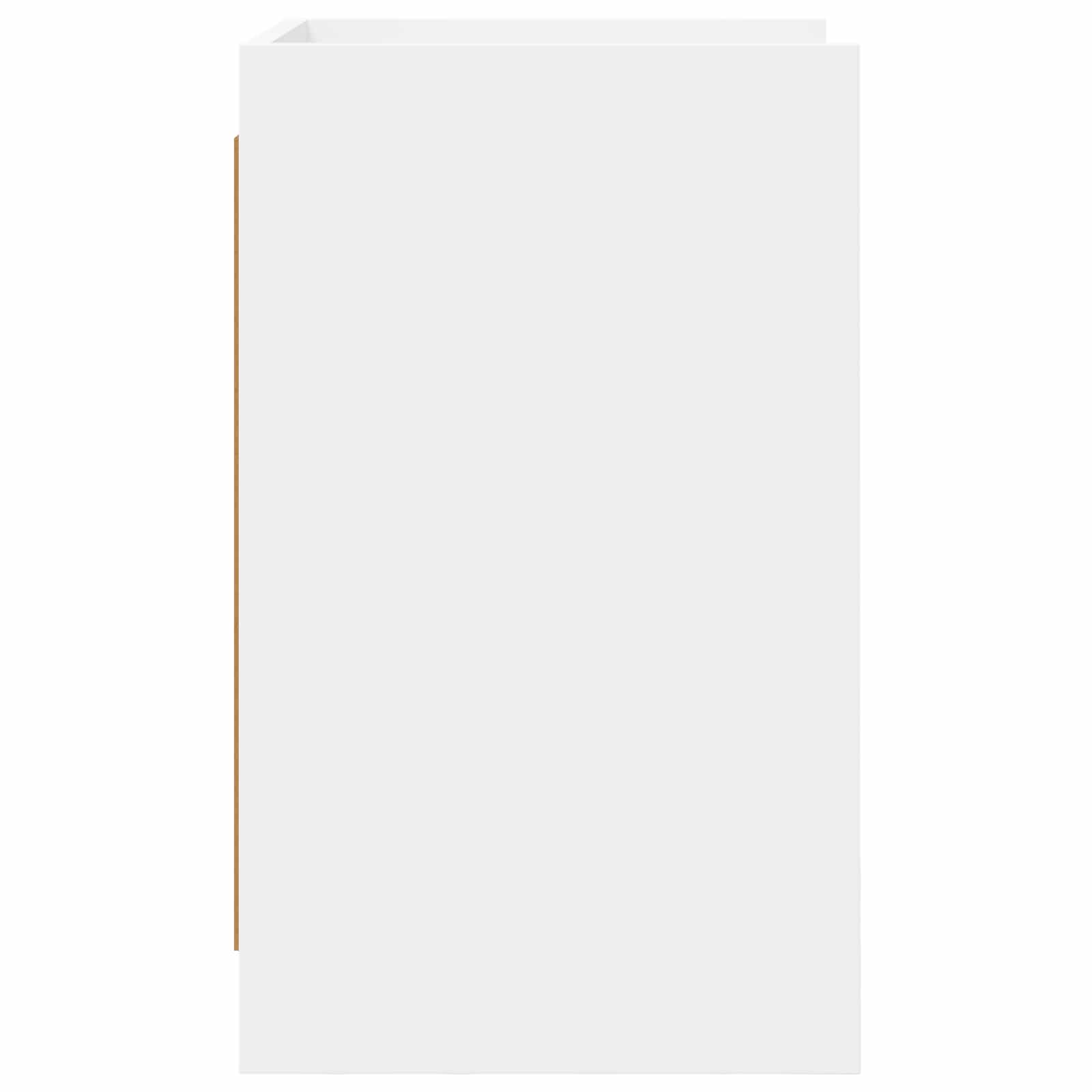 Noćni ormarići 2 pcs Bijela 40 x 36 x 60 cm Konstruirano drvo