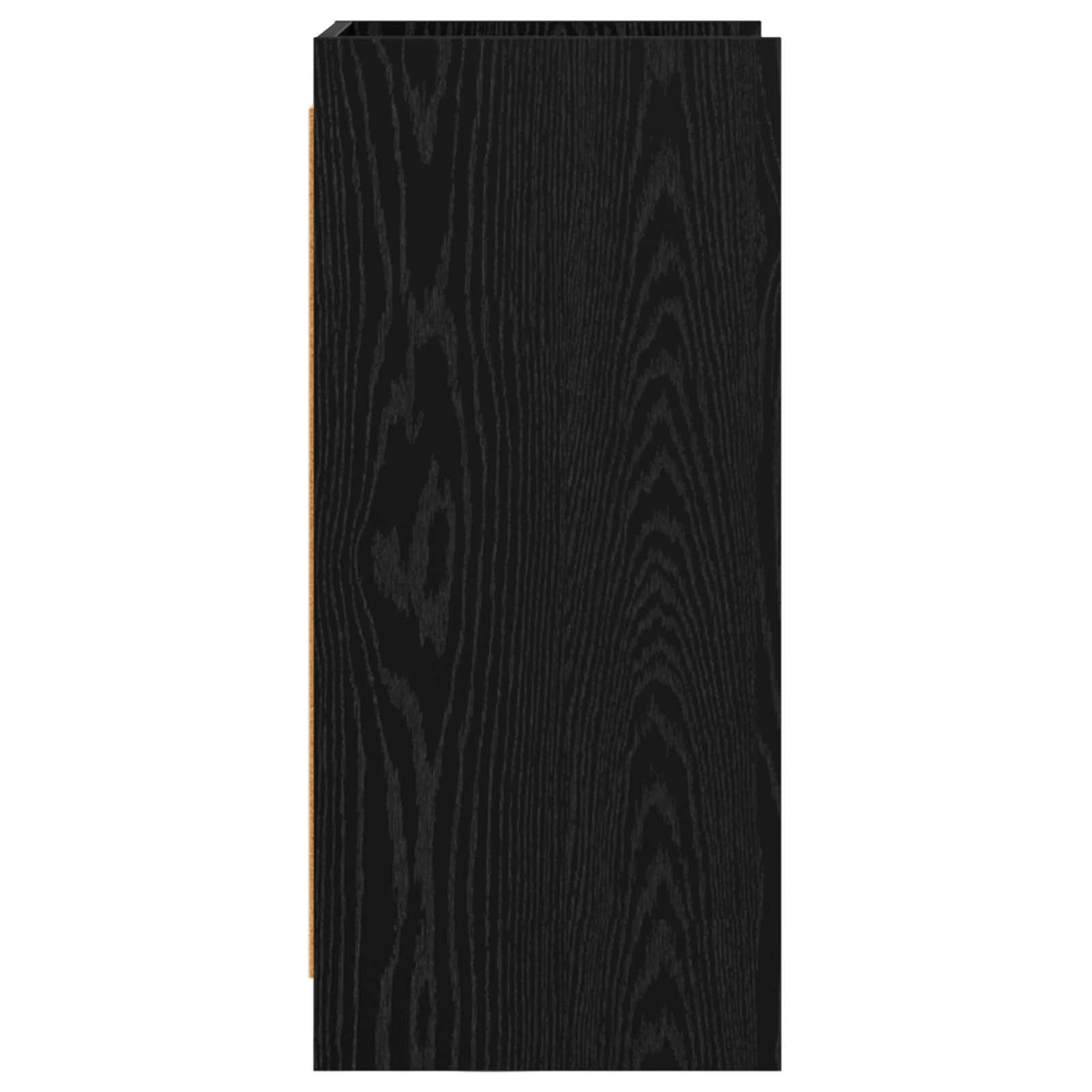Kreveta Crni hrast 40 x 36 x 80 cm Konstruirano drvo