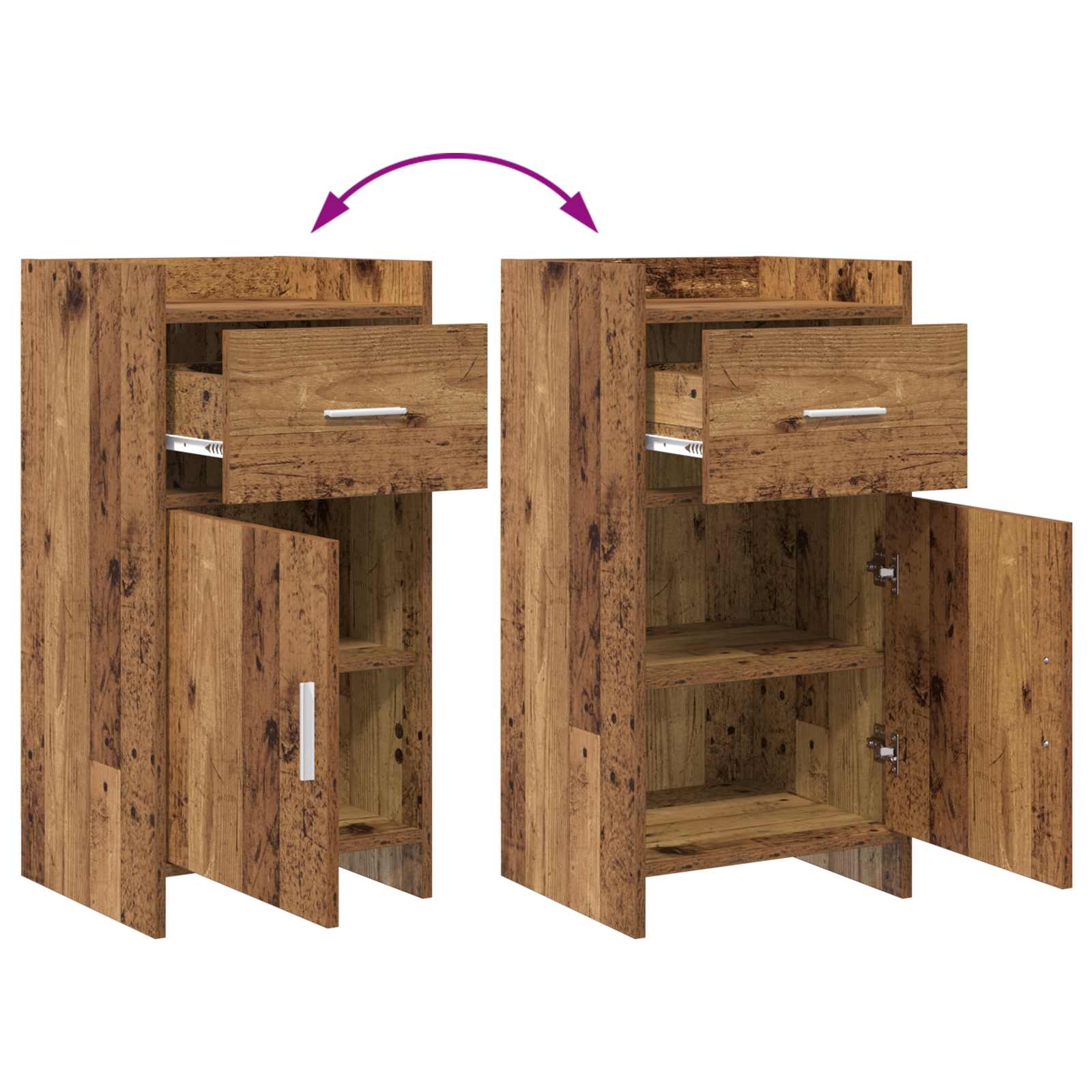 Kreveta Staro drvo 40 x 36 x 80 cm Konstruirano drvo