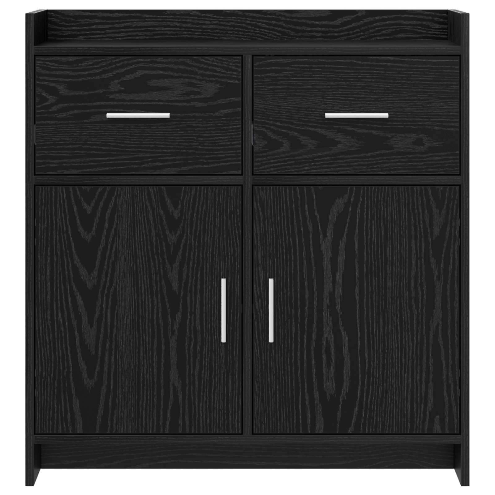 Kreveta Crni hrast 75 x 36 x 80 cm Konstruirano drvo