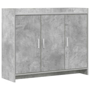 Kreveta Betonska siva 98,5 x 33 x 80 cm Konstruirano drvo