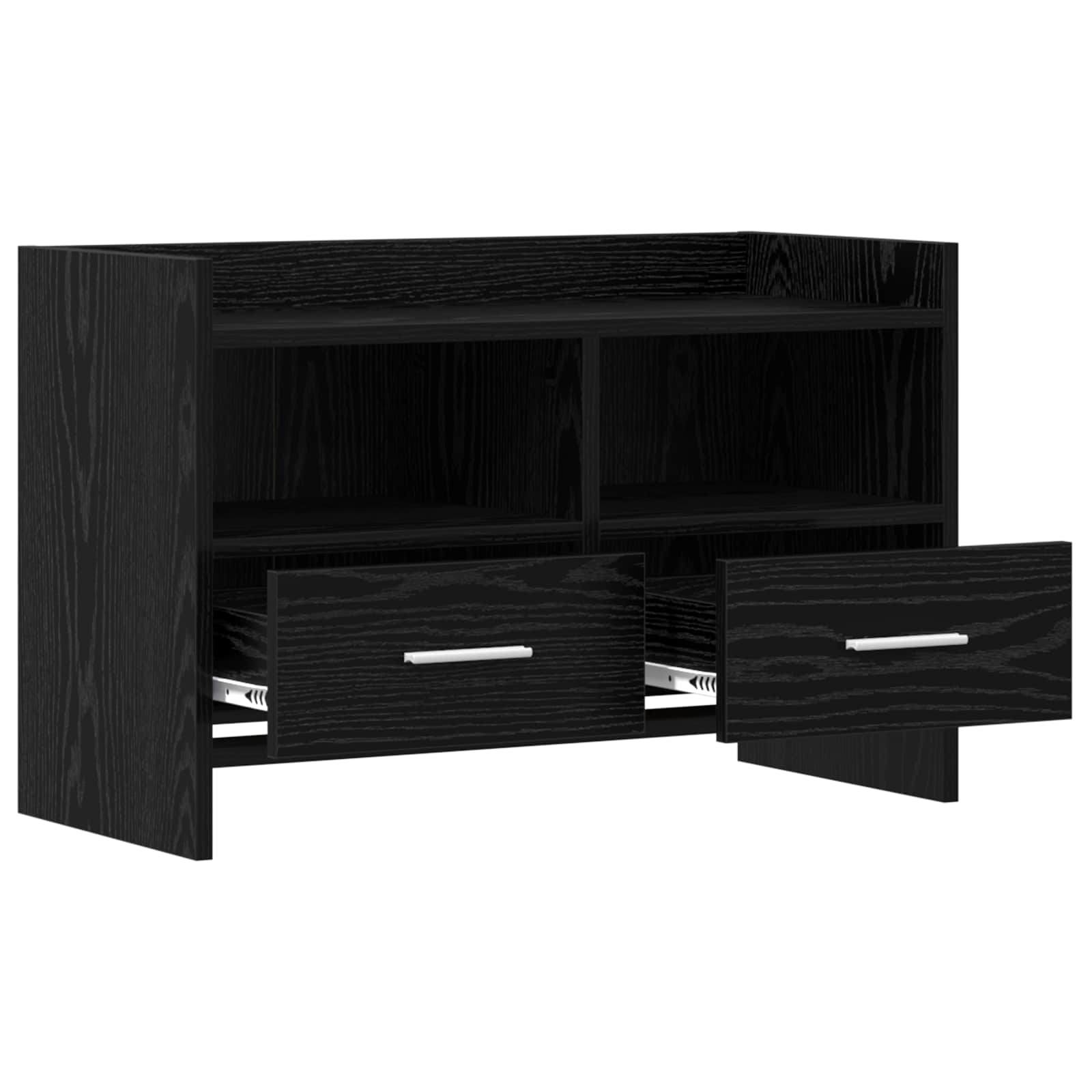 TV ormar 71,5 x 33 x 47 cm Crni hrast Konstruirano drvo