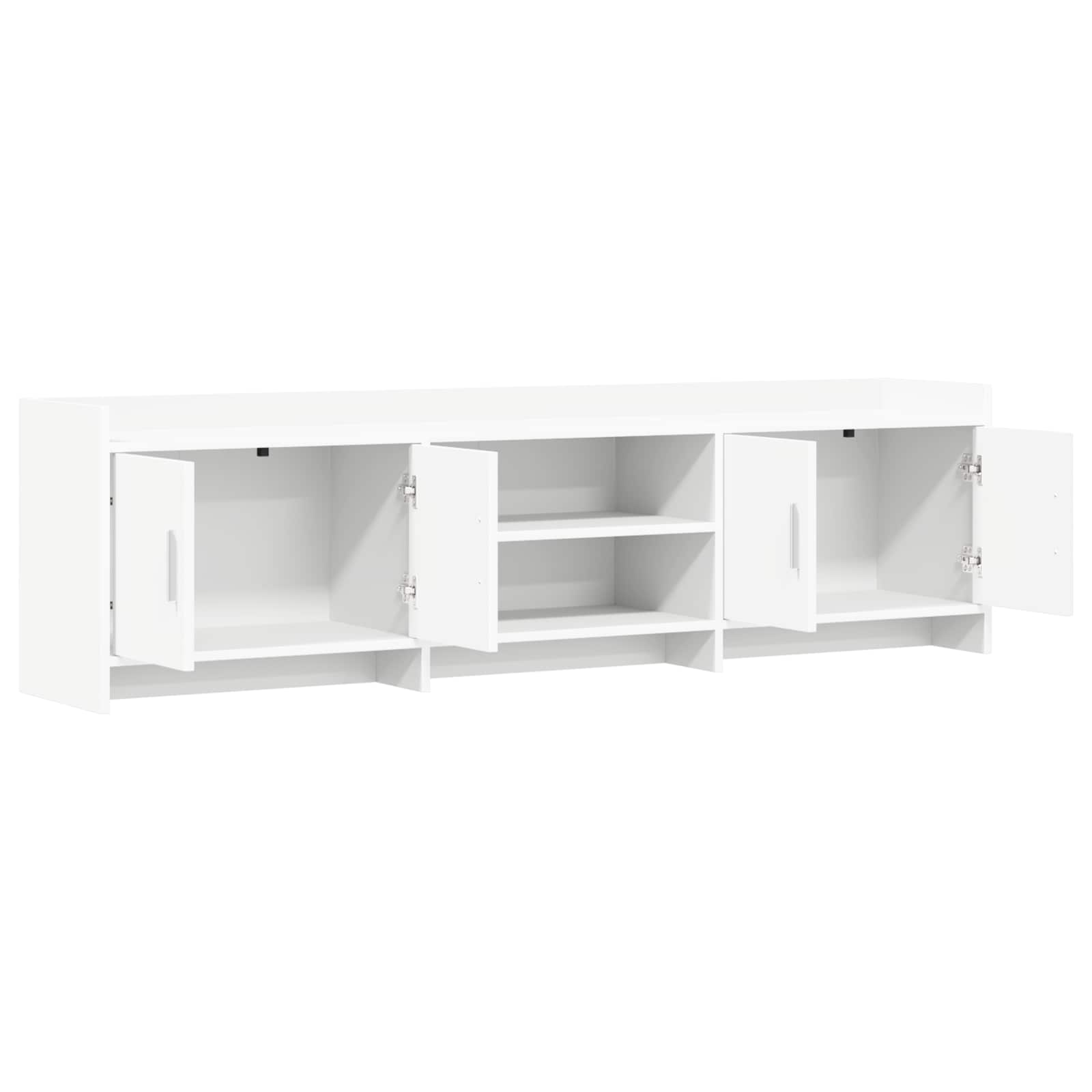 TV ormar 168 x 33 x 47 cm Bijela Konstruirano drvo