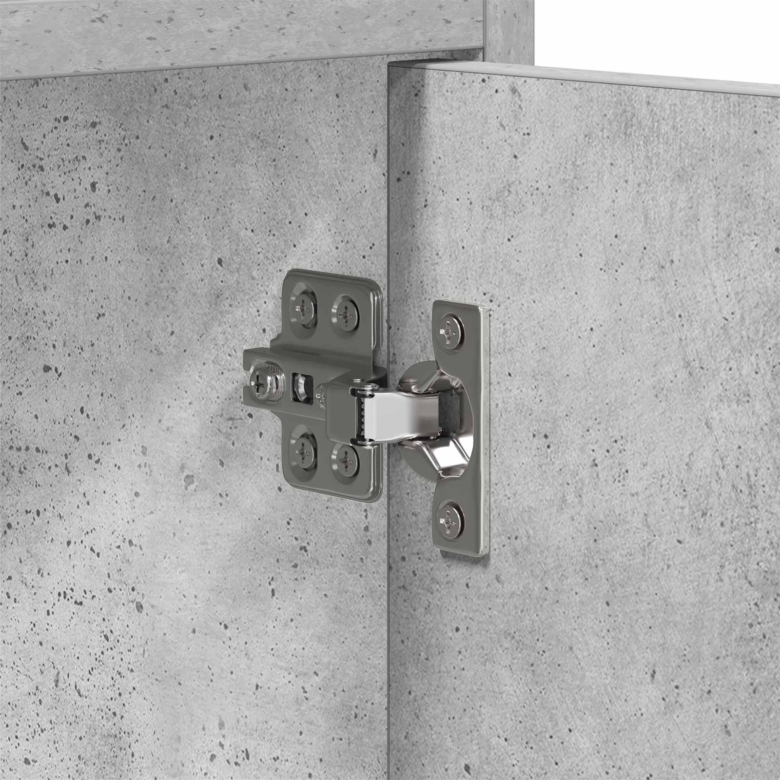 TV ormar 130 x 33 x 47 cm Betonska siva Konstruirano drvo