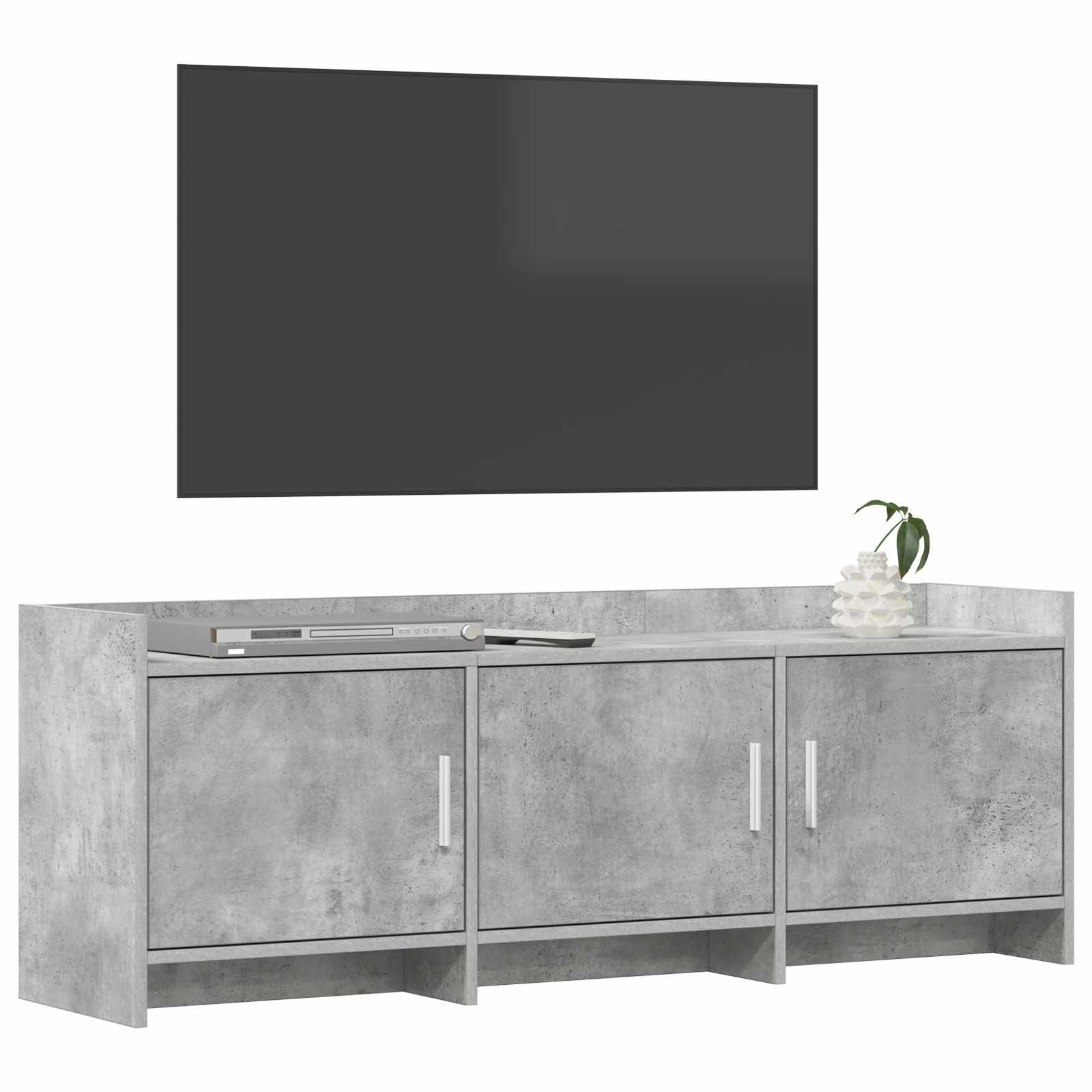 TV ormar 130 x 33 x 47 cm Betonska siva Konstruirano drvo