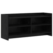 TV ormar 100 x 33 x 47 cm Crni hrast Konstruirano drvo