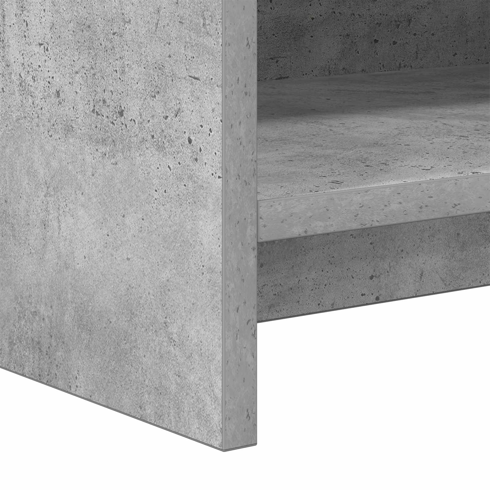 TV ormar 100 x 33 x 47 cm Betonska siva Konstruirano drvo