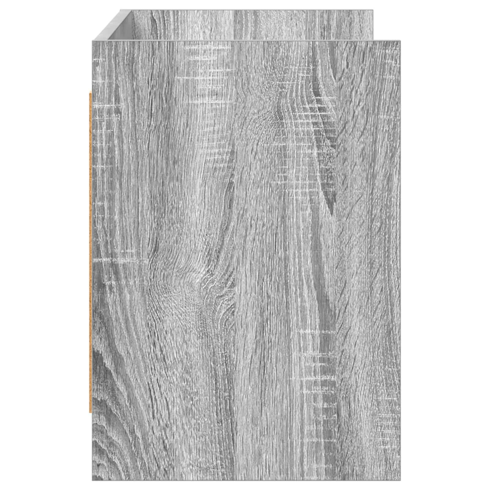 TV ormar 100 x 33 x 47 cm Siva Sonoma Konstruirano drvo