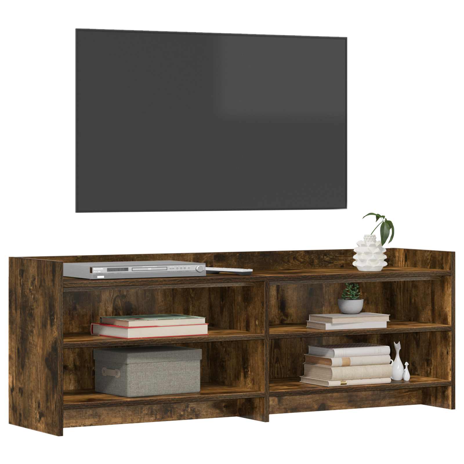 TV ormar 135 x 33 x 47 cm Dimljeni hrast Konstruirano drvo