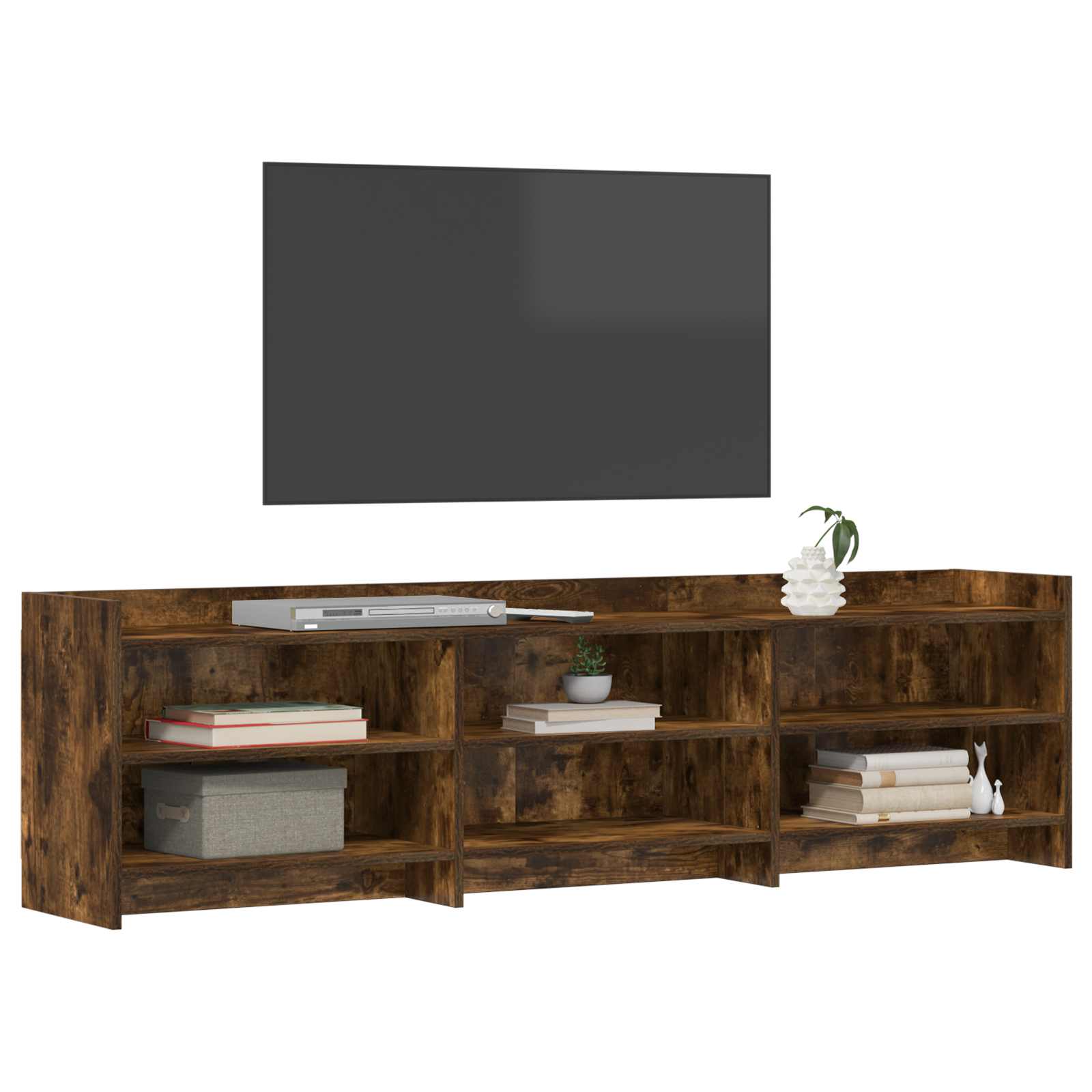 TV ormar 168 x 33 x 47 cm Dimljeni hrast Konstruirano drvo