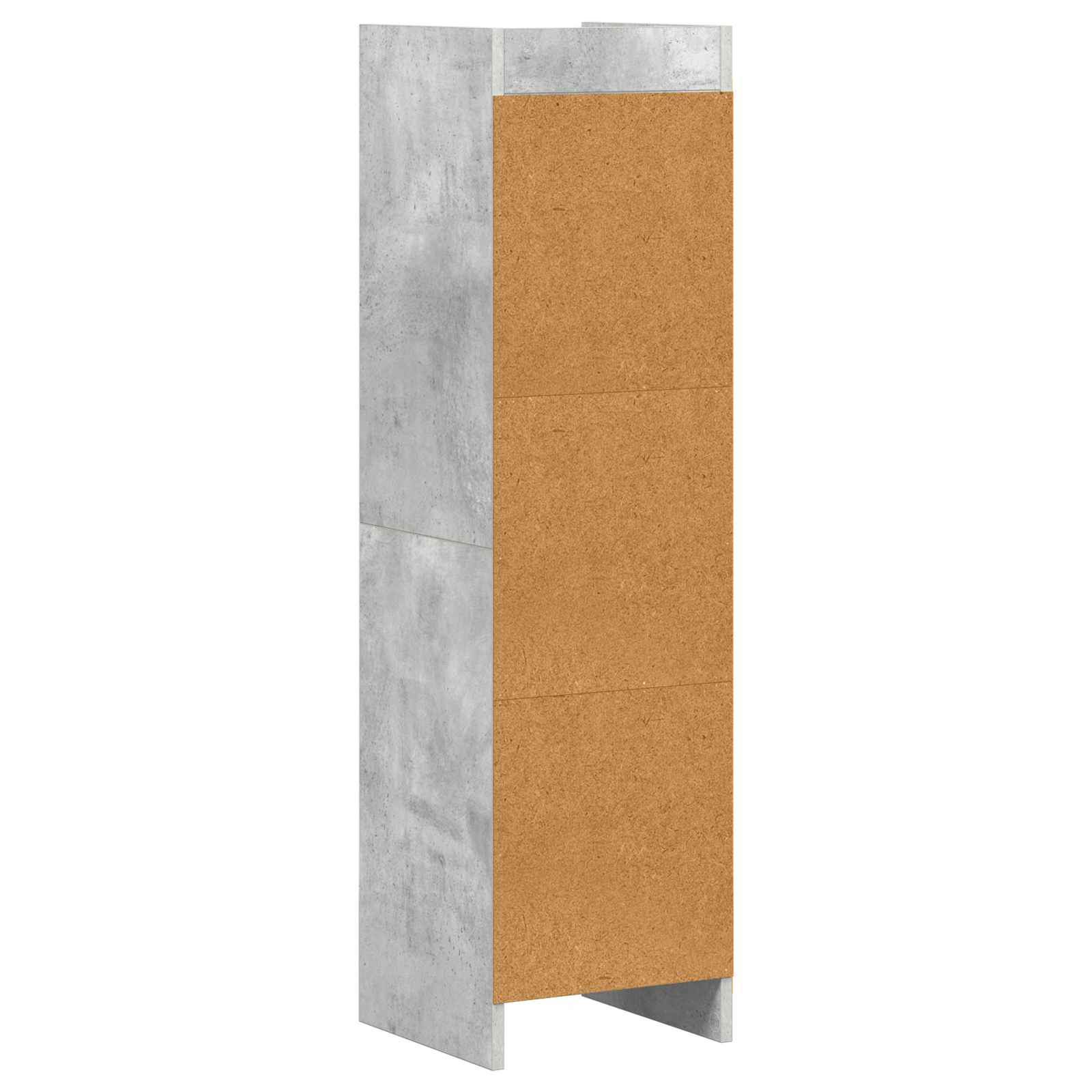 Police za knjige Betonska siva 30 x 30 x 111 cm