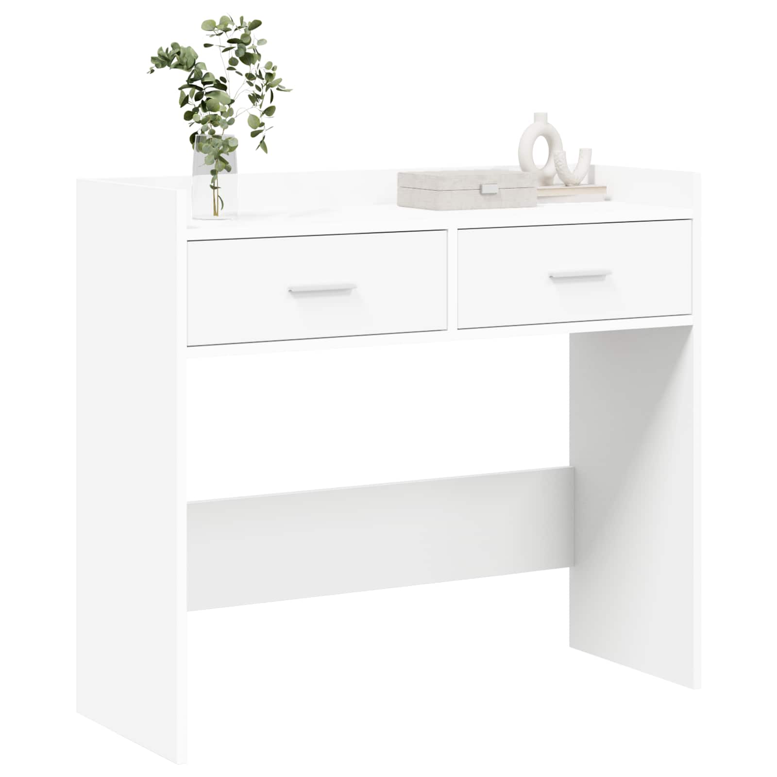Konzolna stolica Bijela 90 x 35 x 80 cm Konstruirano drvo