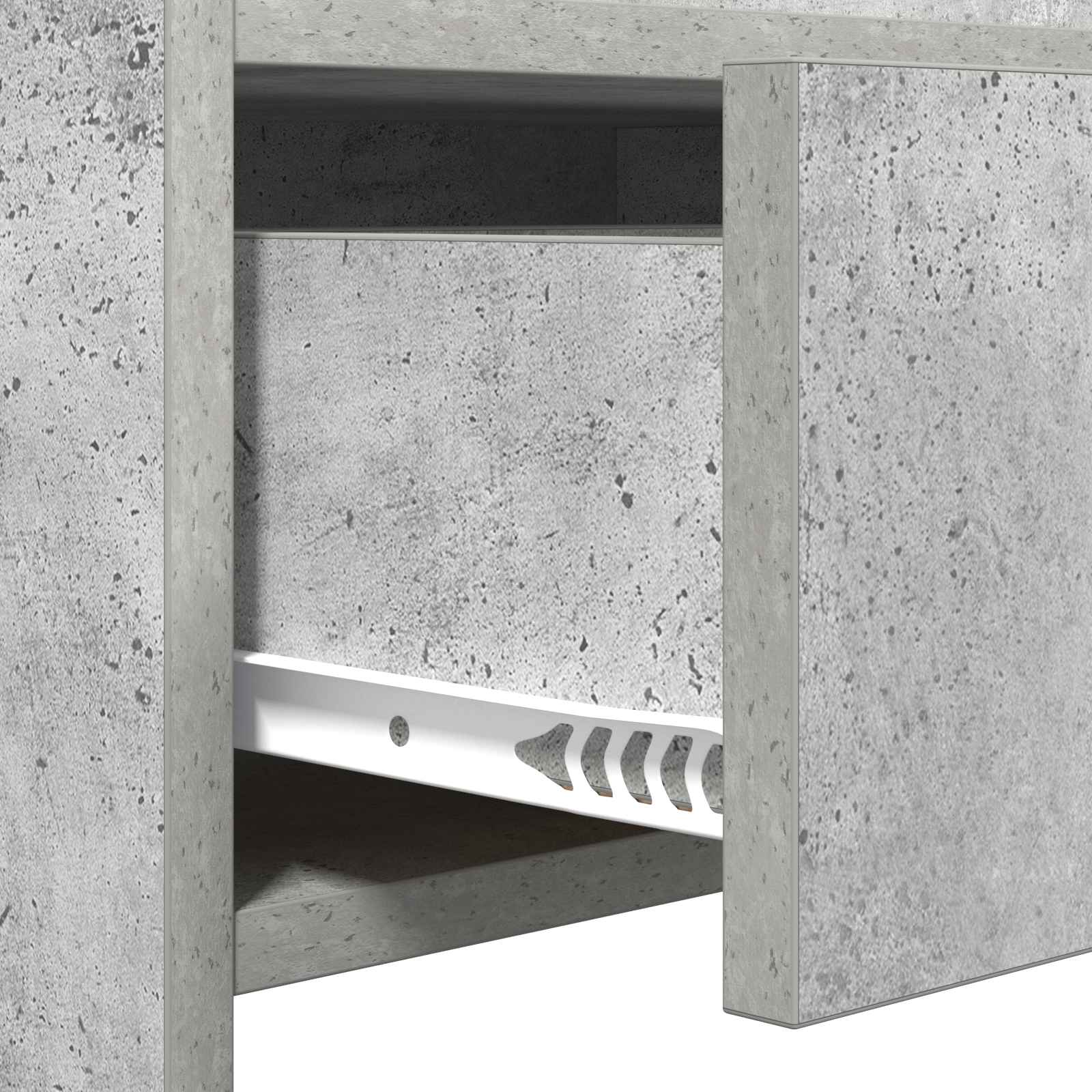 Ormar za cipele s ladicama Betonska siva 73,5 x 36 x 92 cm