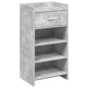 Ormar za cipele Betonska siva 48 x 36 x 92 cm Konstruirano drvo