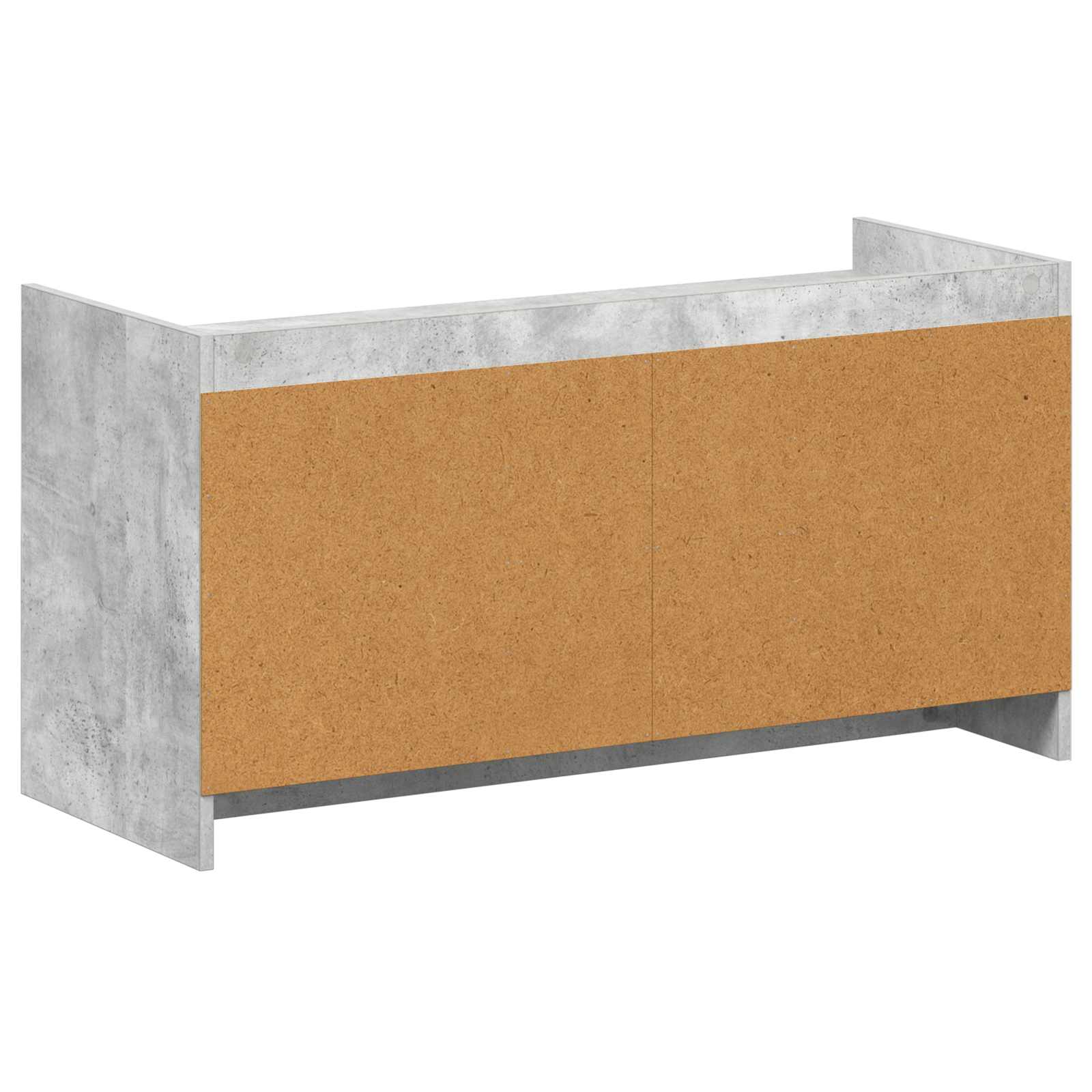 Ormar za cipele s pohranom Betonska siva 100 x 39,5 x 51 cm