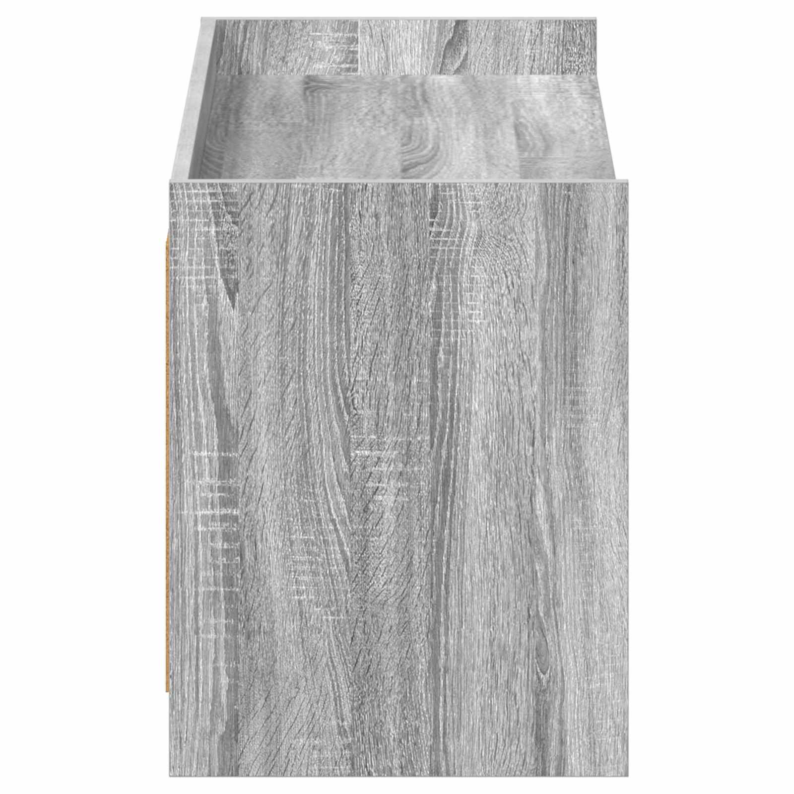 Ormar za cipele s pohranom Siva Sonoma 100 x 39,5 x 51 cm