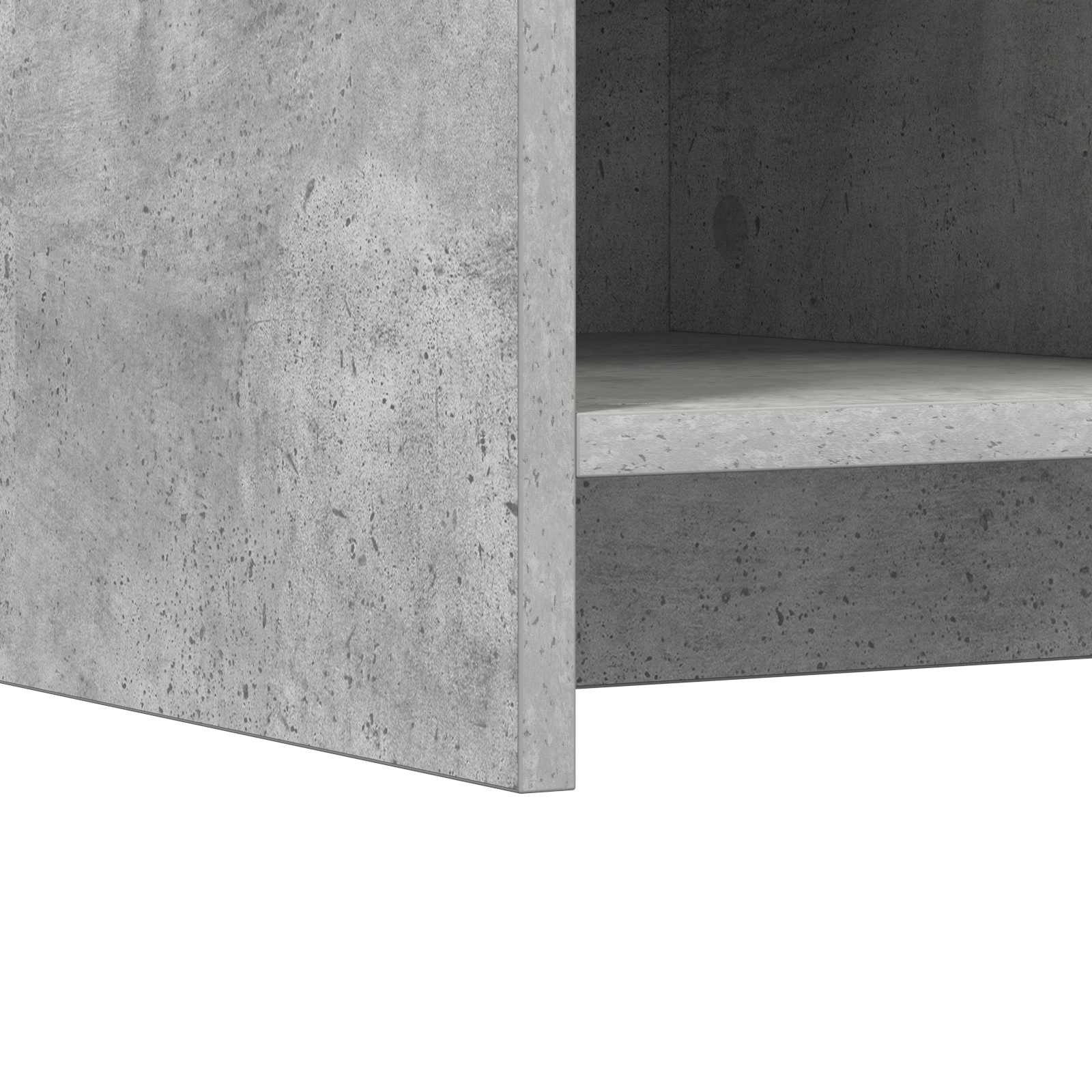 Ormar za cipele s pohranom Betonska siva 85 x 39,5 x 70 cm
