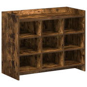Ormar za cipele s pohranom Dimljeni hrast 85 x 39,5 x 70 cm
