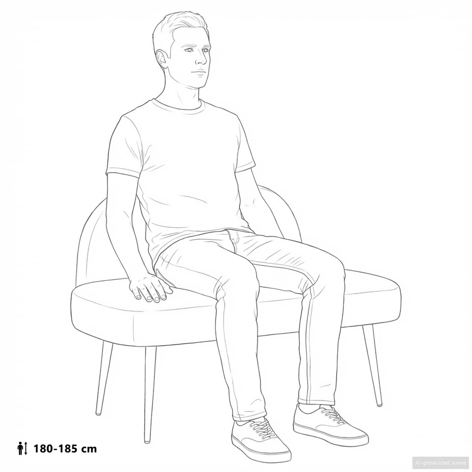Oblikovana klupa s naslonjačem boja crnog vina 110 x 60 x 76 cm