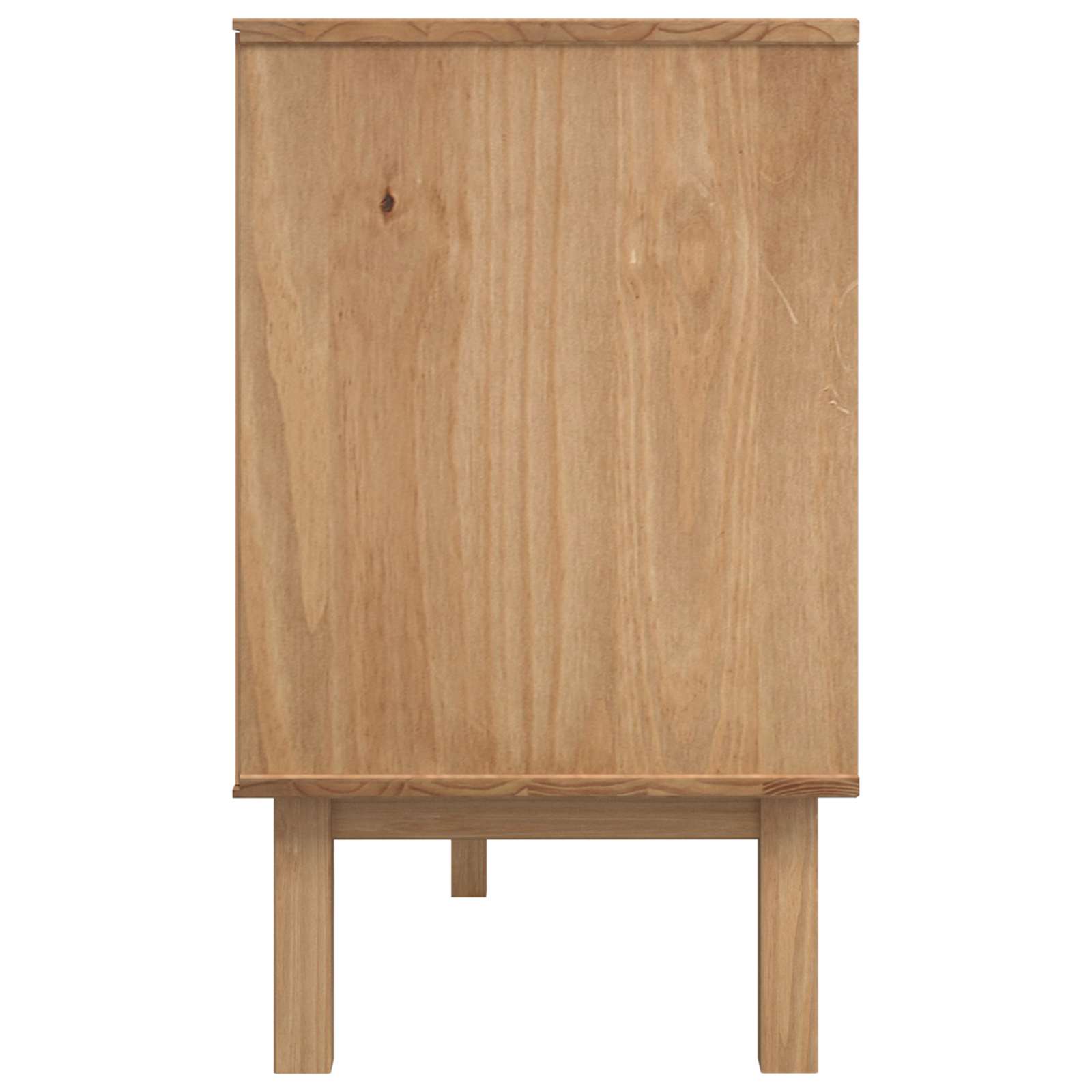 Kreveta OTTA Smeđa i crna 114 x 43 x 73,5 cm