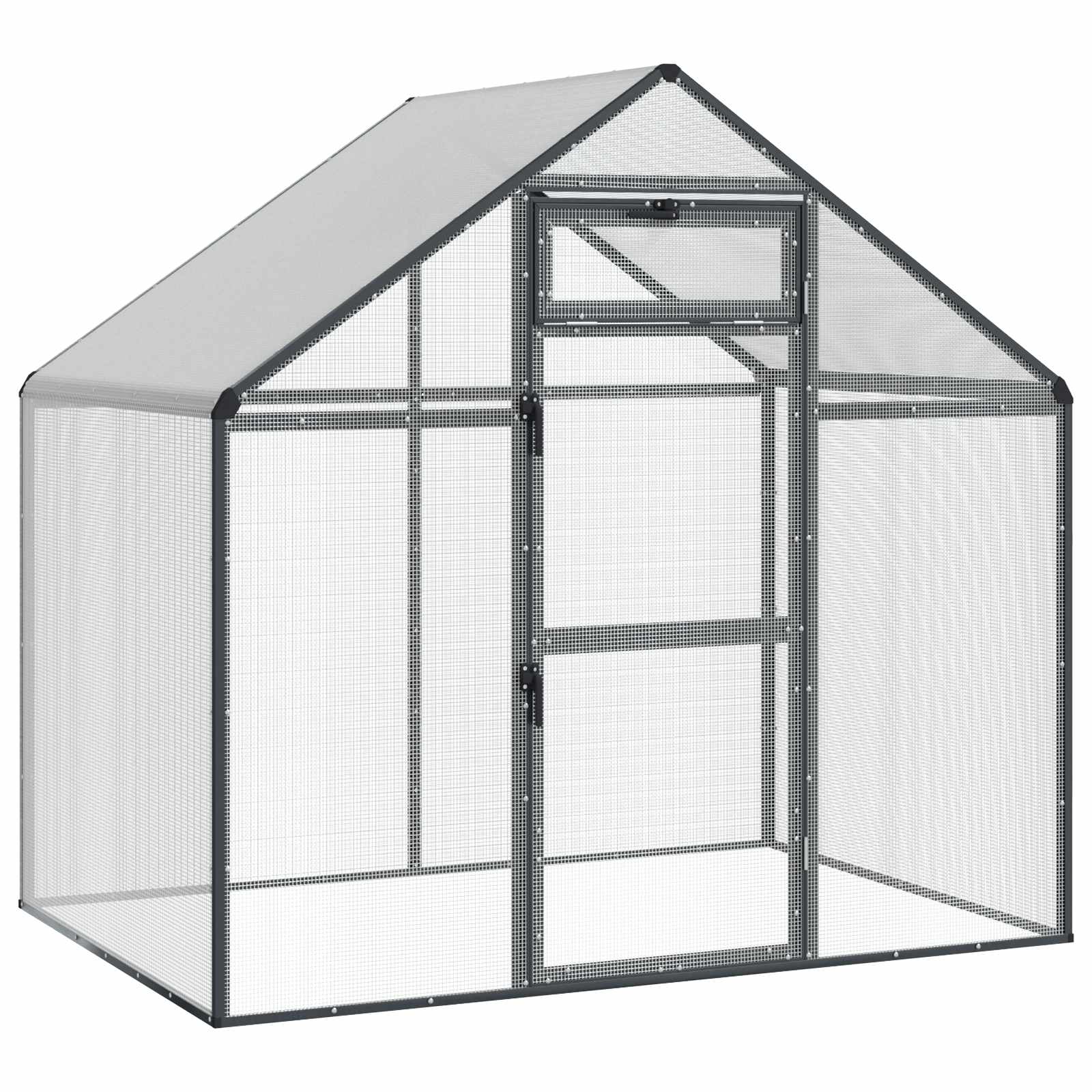 Kavez za ptice Antracit 181,5 x 110,5 x 173,5 cm