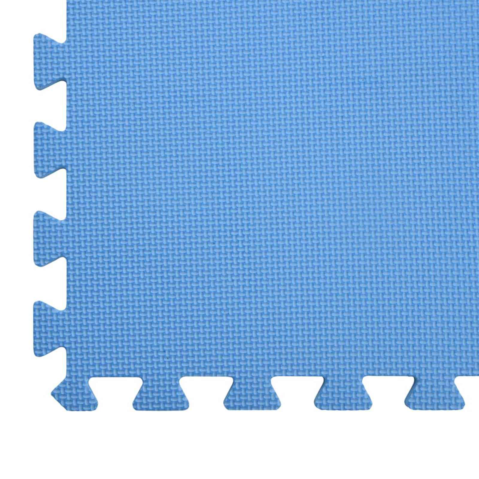Podloga za bazen 6 pcs Plava 2,16 ㎡ EVA pjenasti materijal