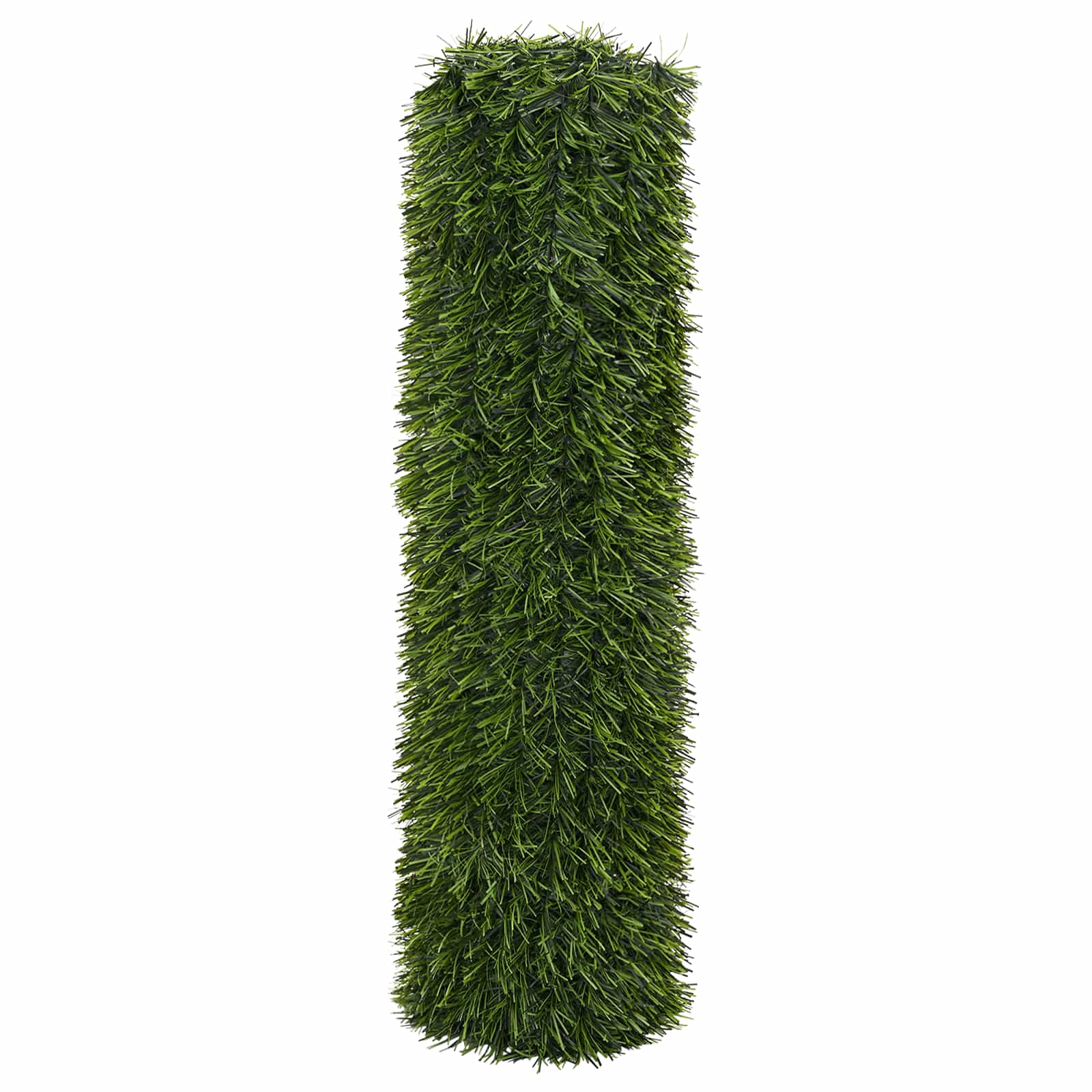 Umjetna ograda Svijetlo zelena 1 x 10 m PVC i čelik