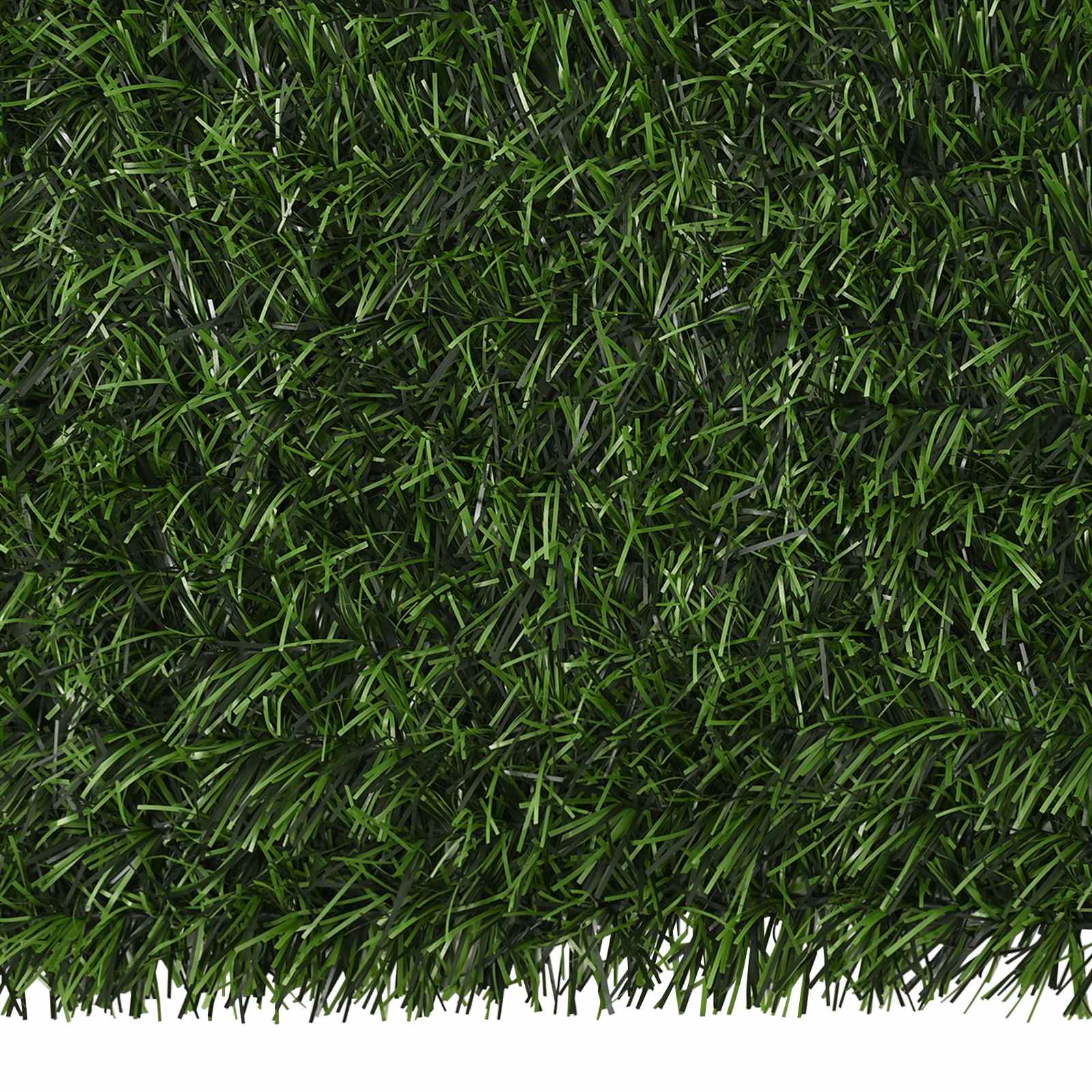 Umjetna ograda Svijetlo zelena 1,5 x 6 m PVC i čelik