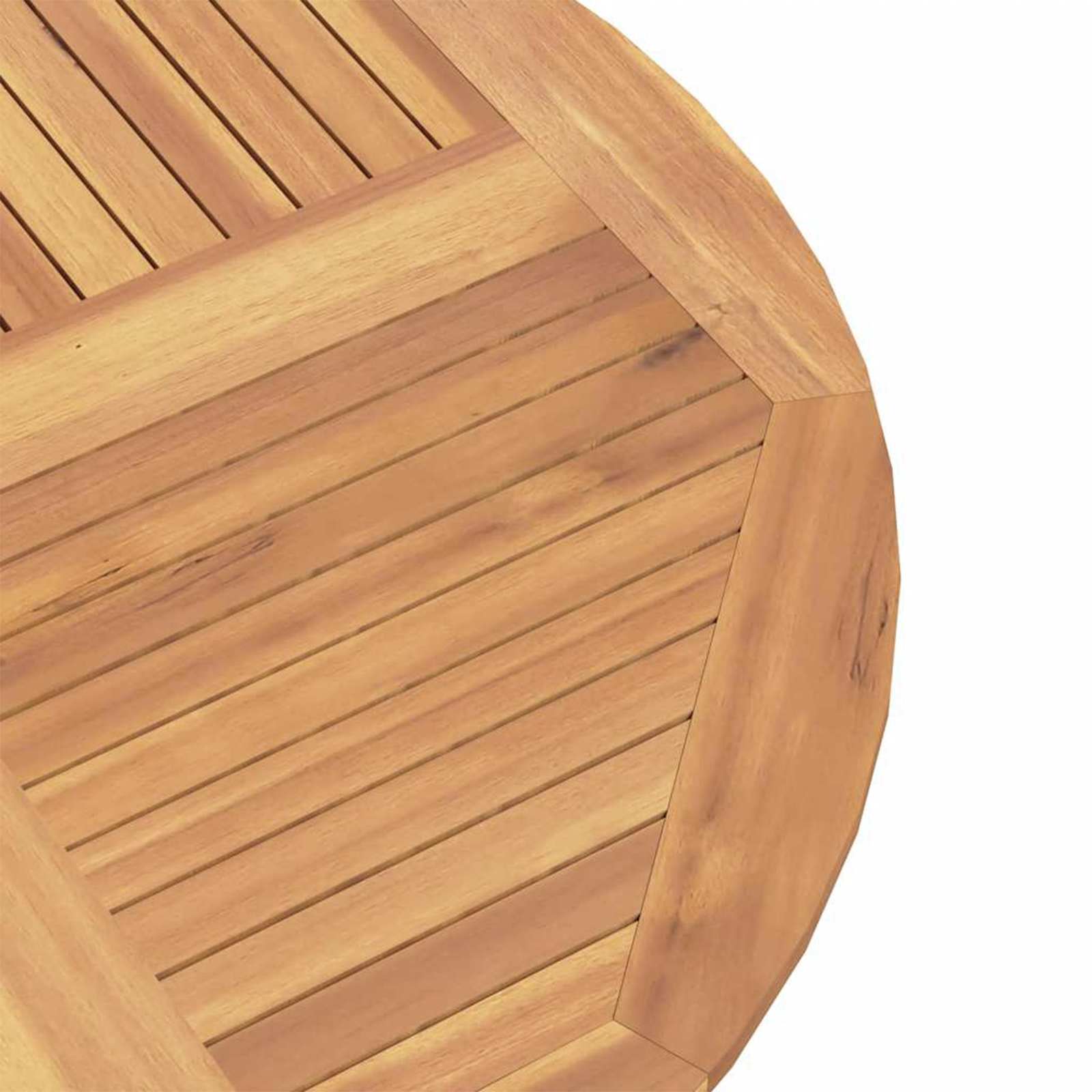 Bistro set za vrt 3 pcs Prirodna Čvrsto teak drvo