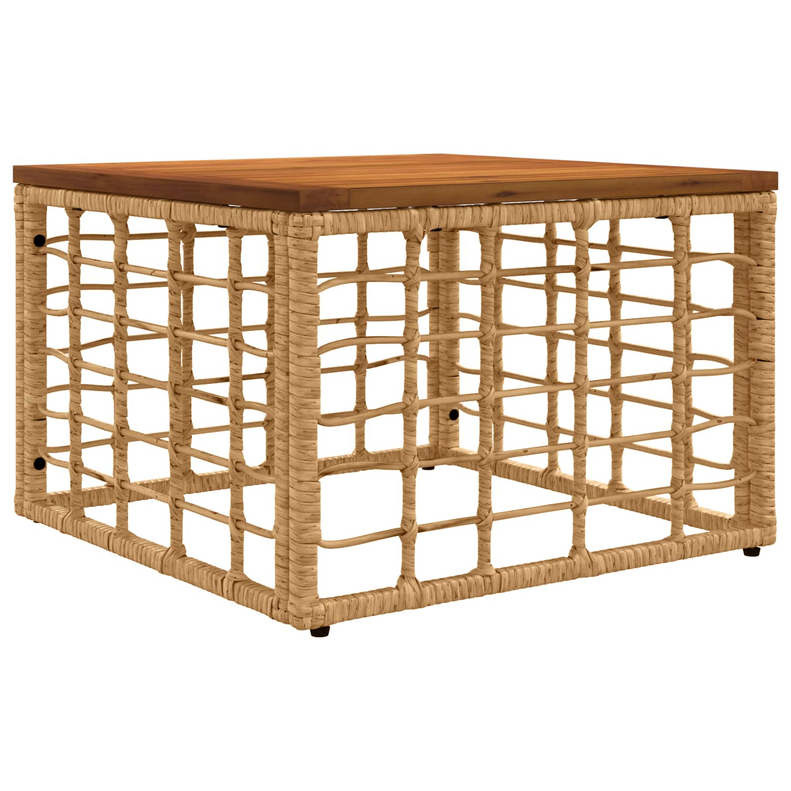 Set vanjskih sofa 14 pcs Prirodna i krema bijela Poliester